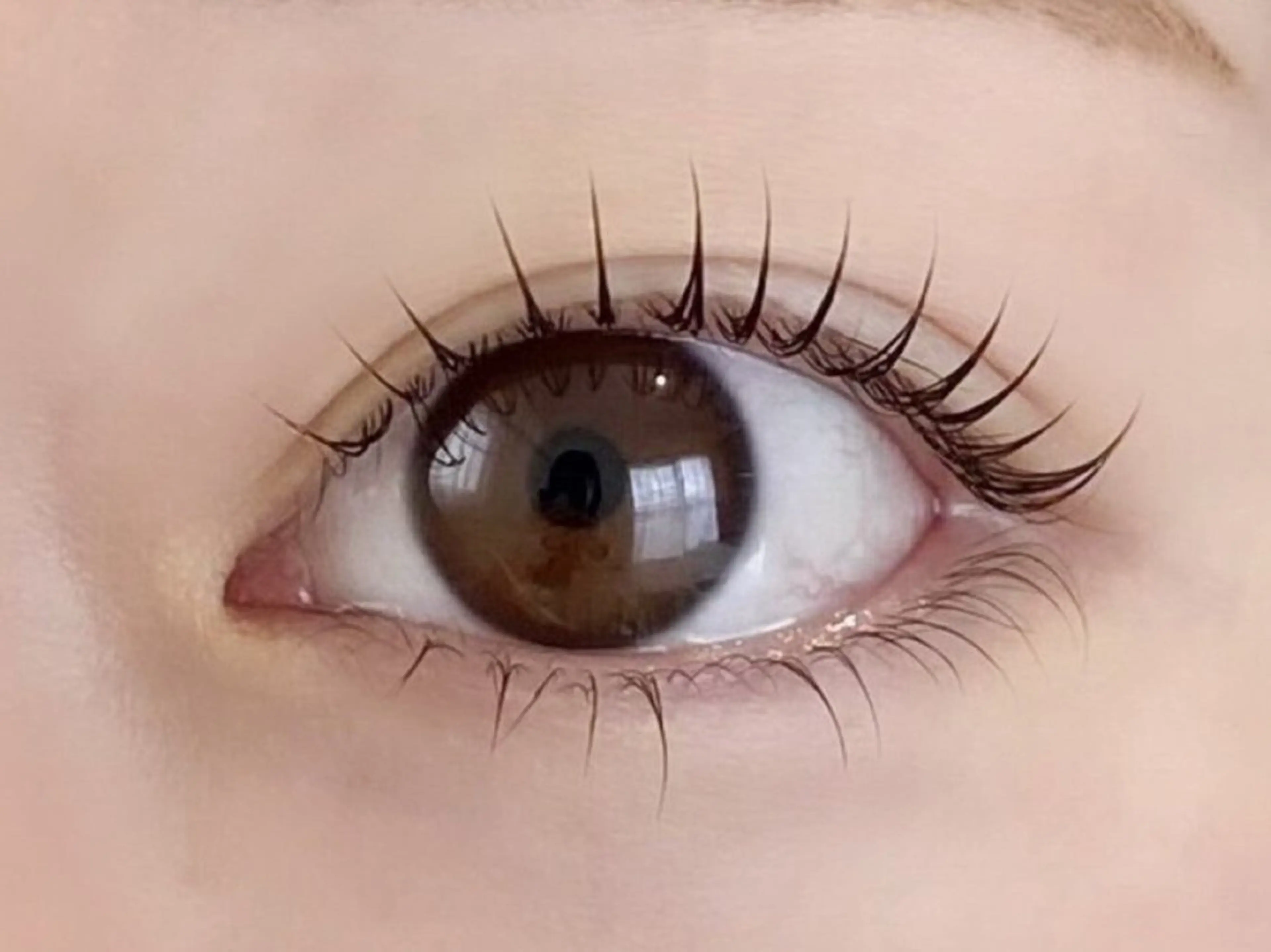 下まつげパーマの写真