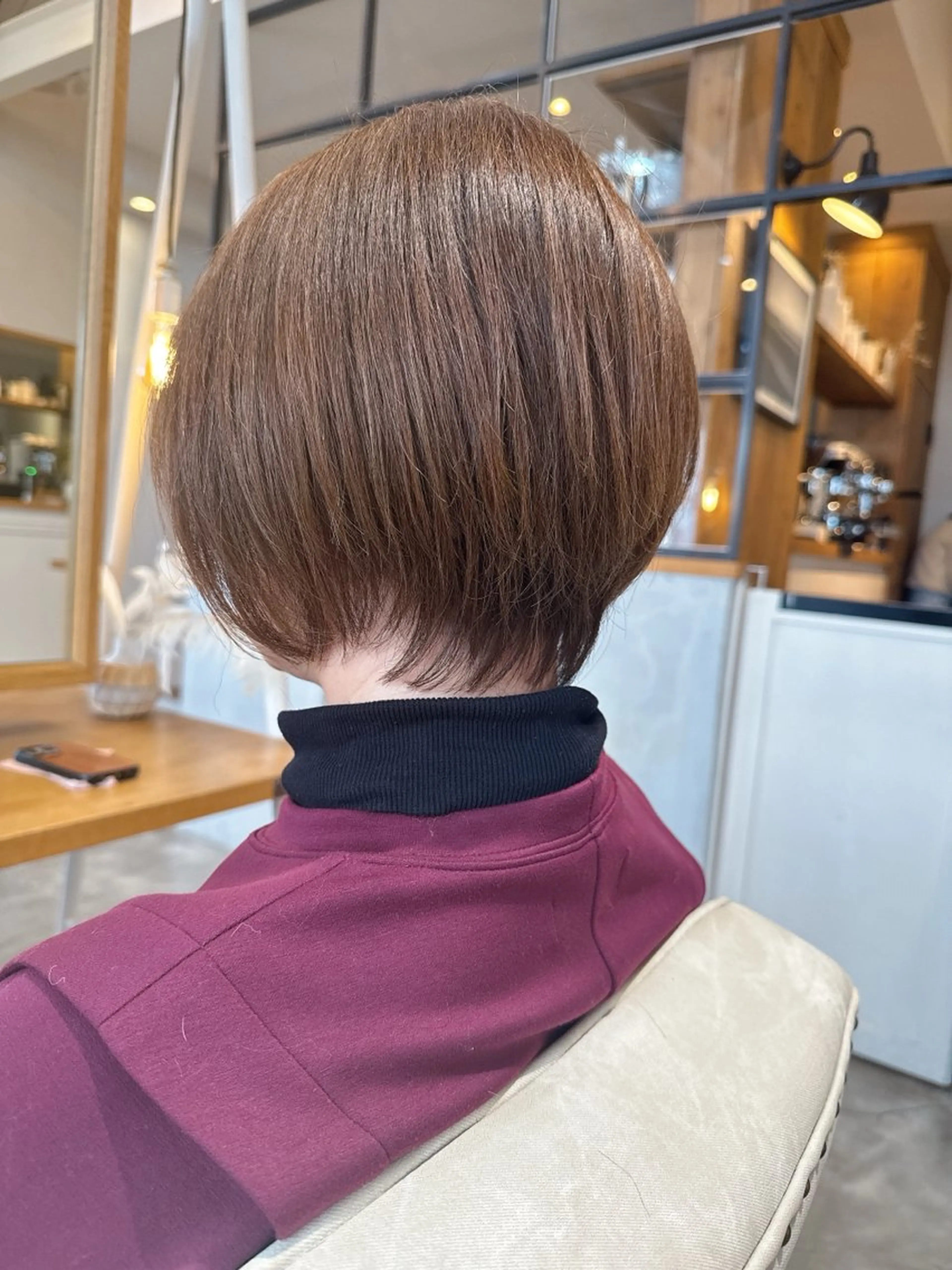 ショート ヘアカラー 今 ちあきのヘアスタイル