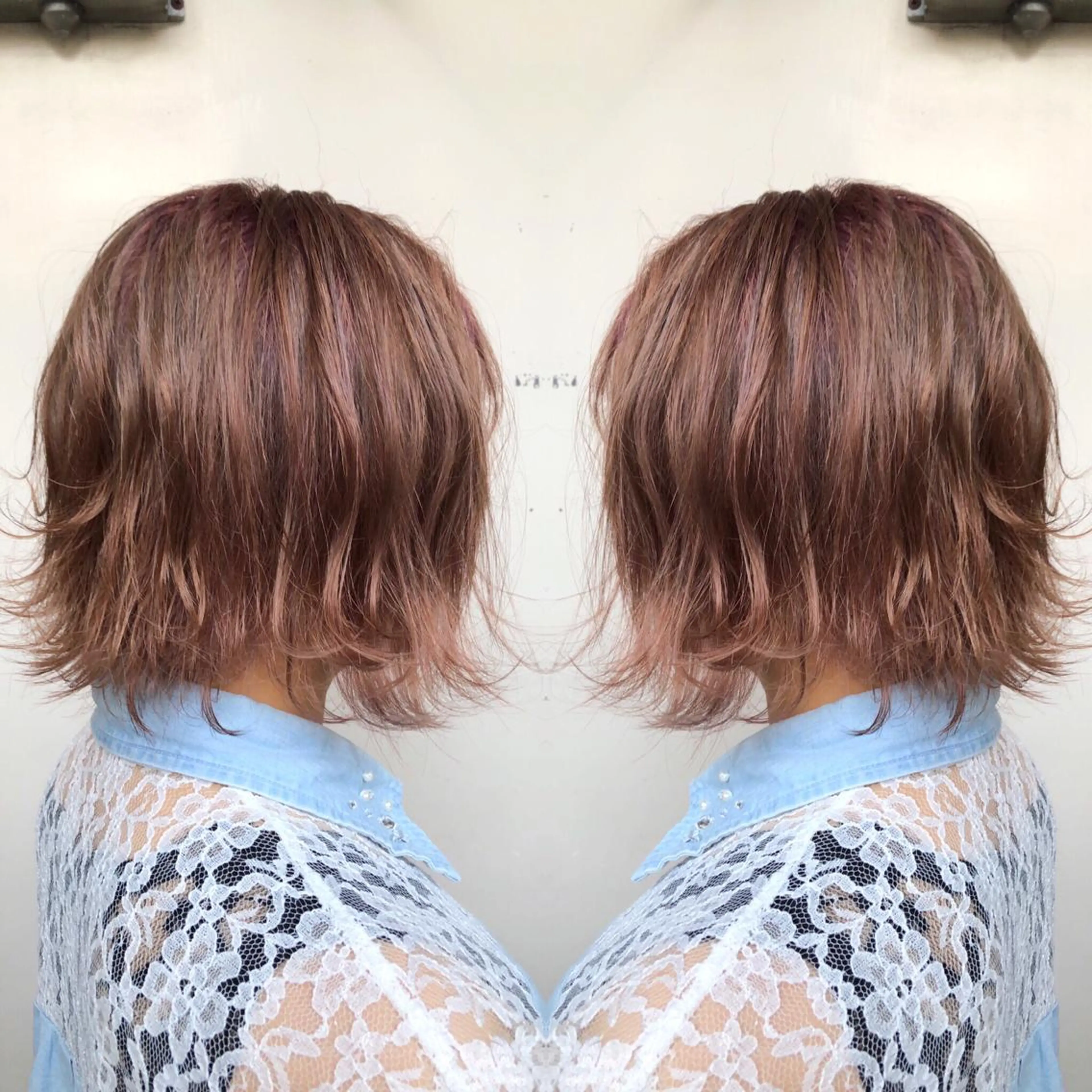 ショート カラー kr2s アメ村のヘアスタイル