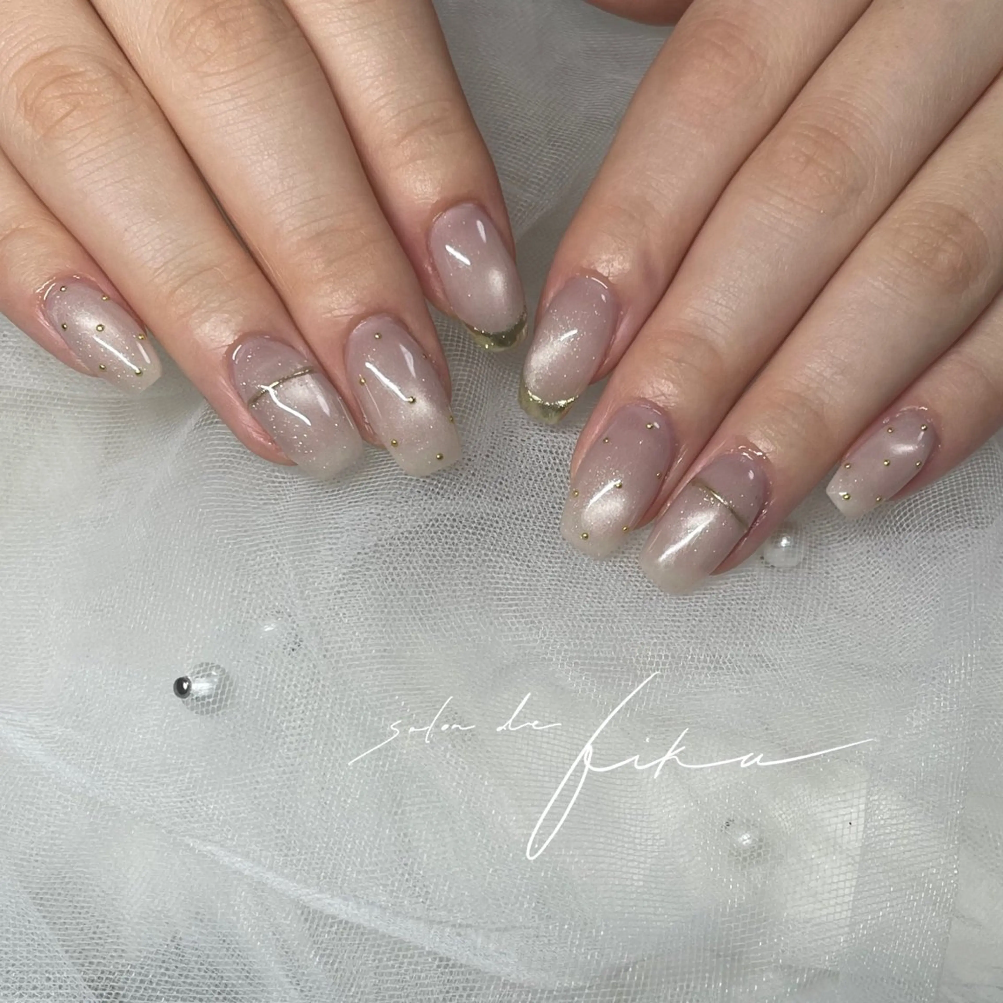 ネイル ハンドネイル Saki 【パラジェル取扱店】のネイルデザイン