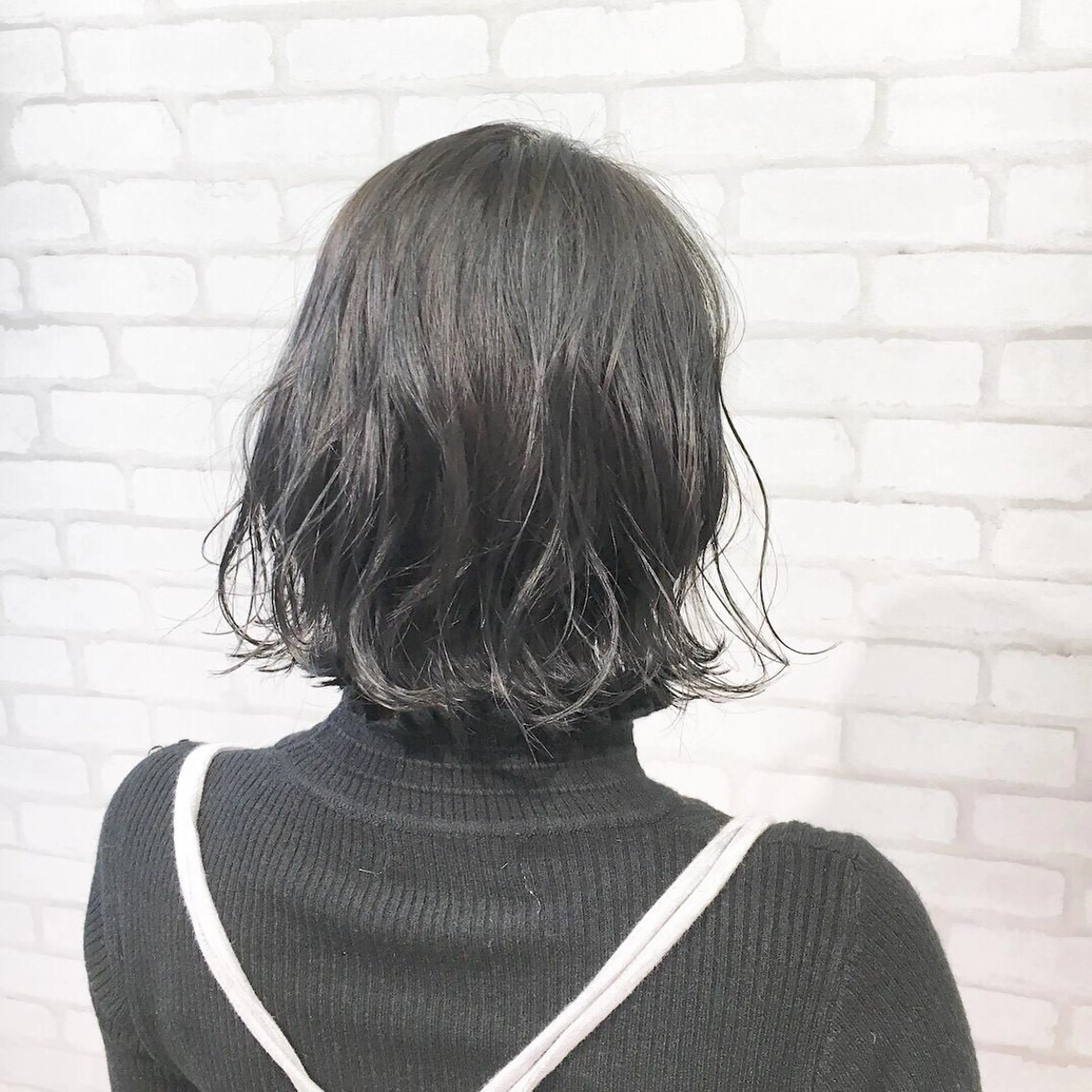 ミディアム ミヤザキ タクトのヘアスタイル
