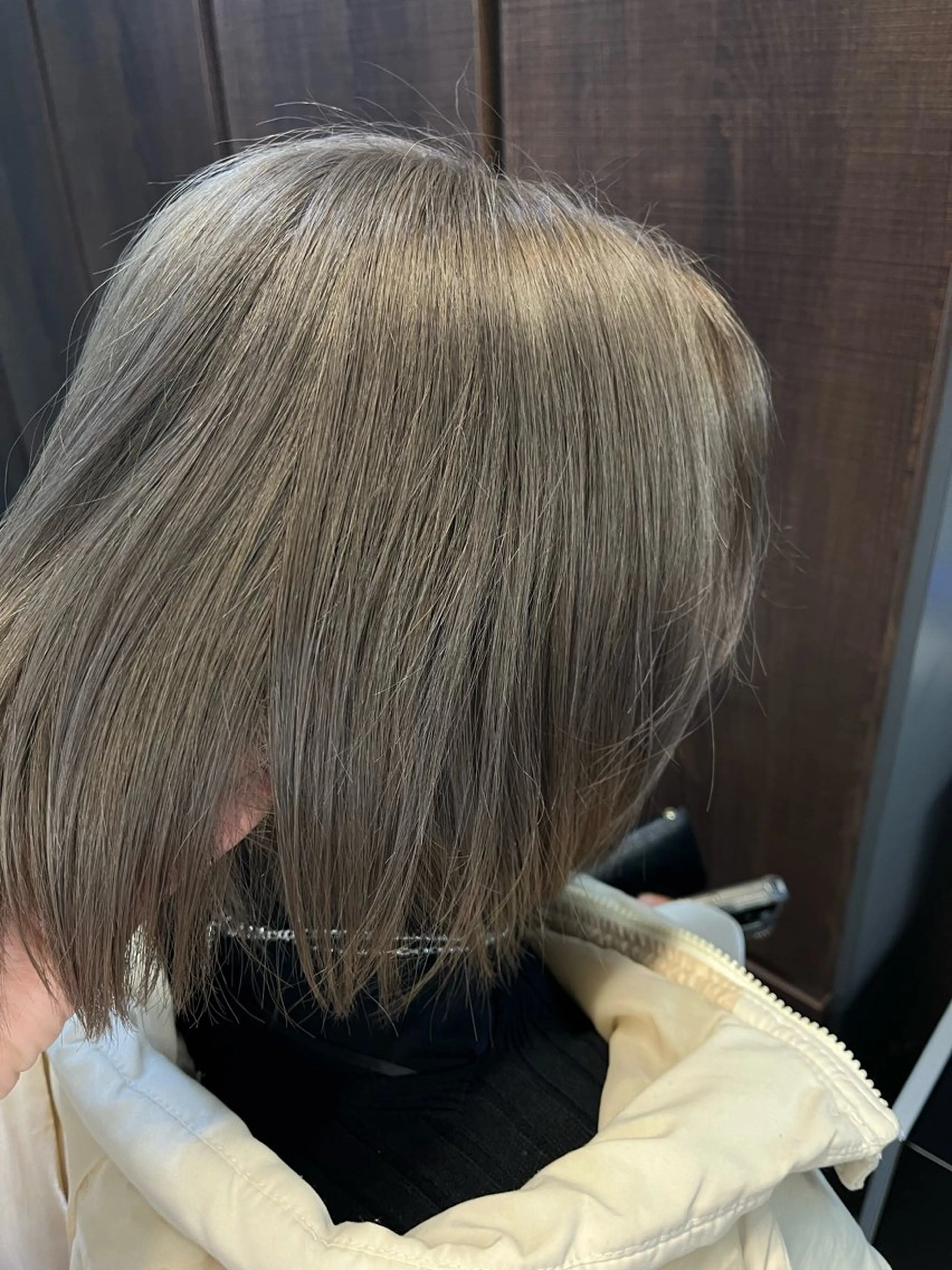 ショート カラー ヘアカラー トリートメント 🖤 tsubura🖤のヘアスタイル