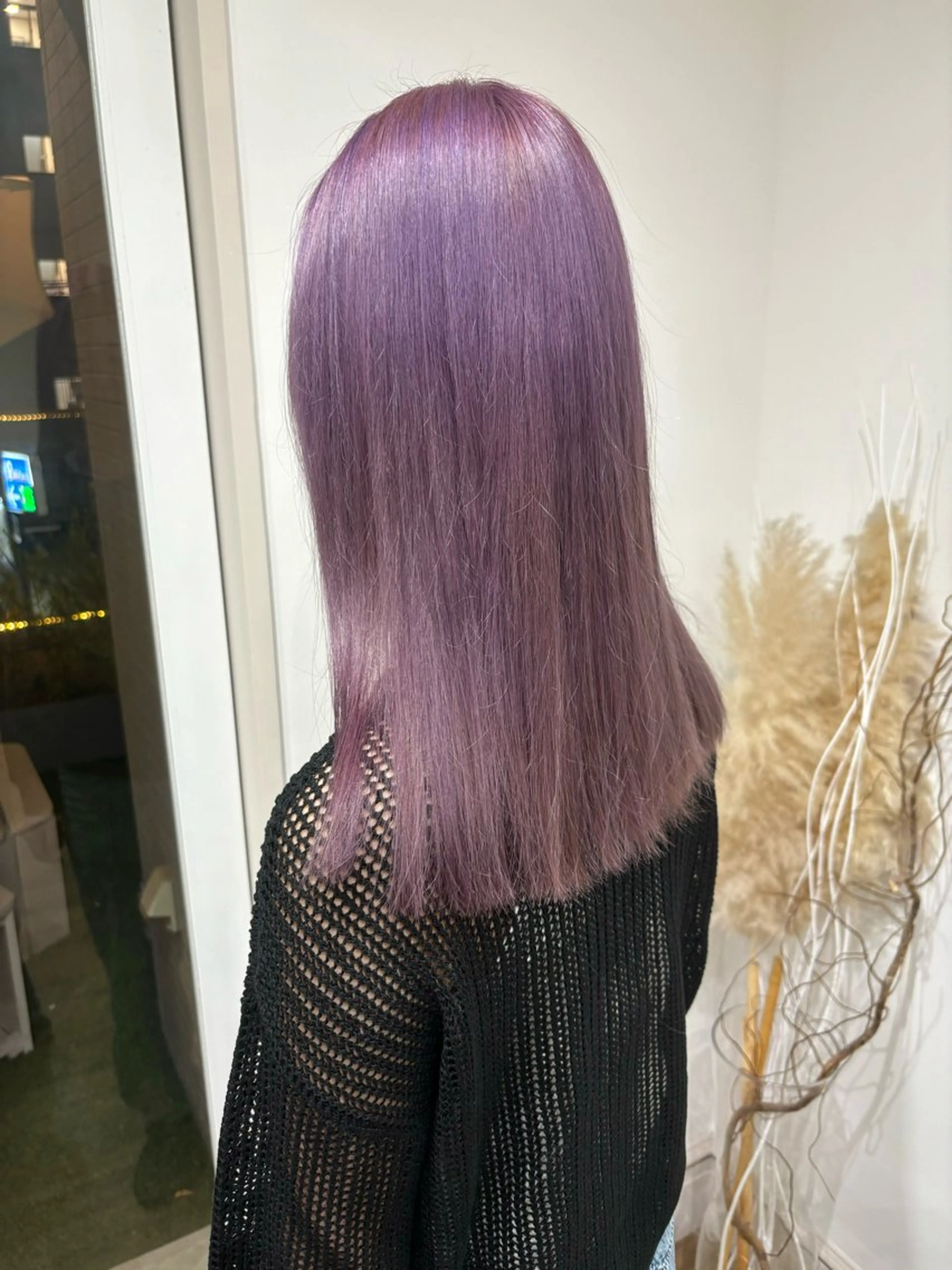 ロング カラー ベージュカラー ブリーチ ブラウンカラー ハイトーンカラー イルミナカラー ヘアカラー トリートメント Risa🐈‍⬛/ グレージュ/透明感のヘアスタイル
