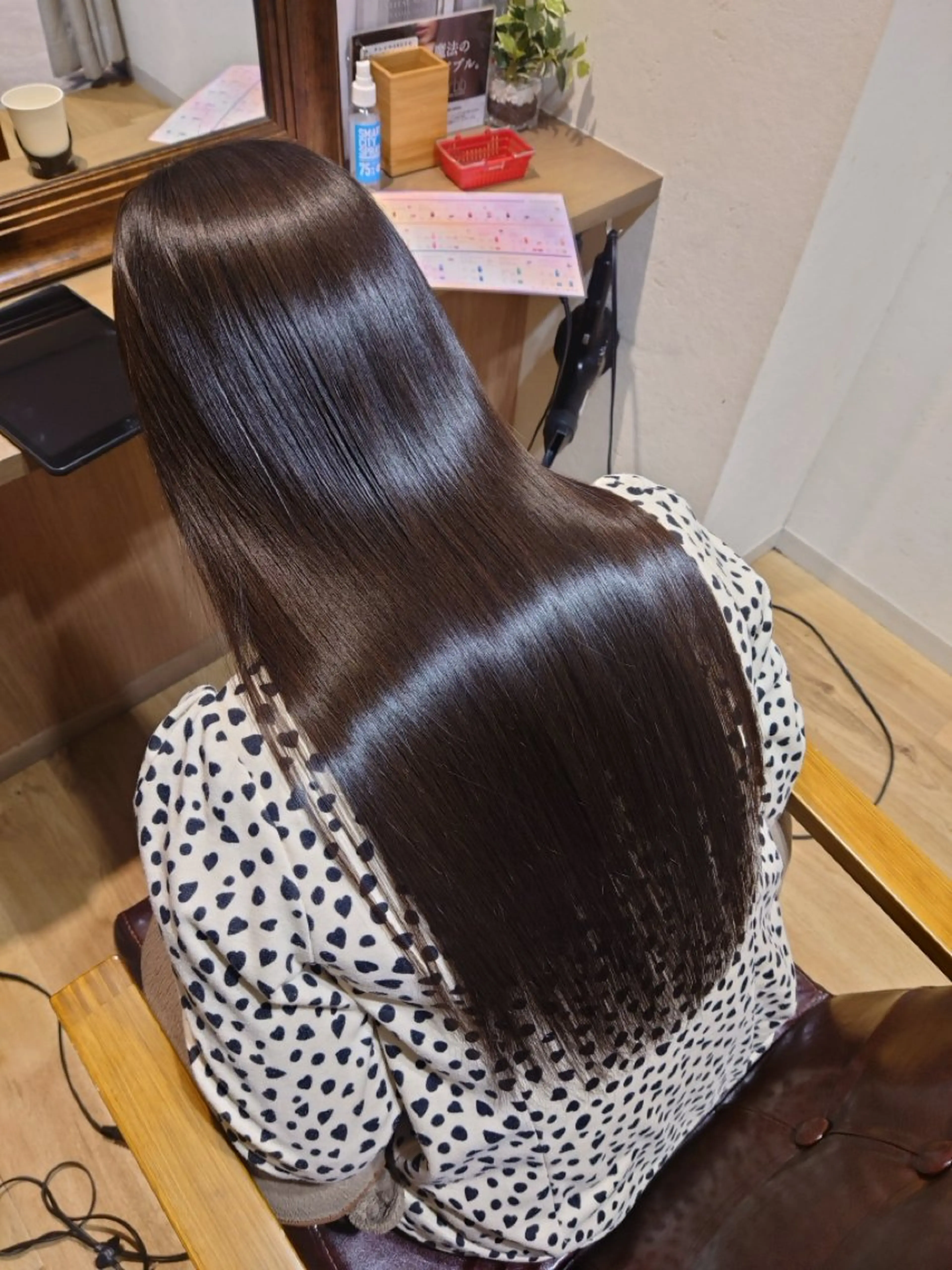 高濃度水素トリートメント&オージュア13ステップ➕ヒートメモリーの写真
