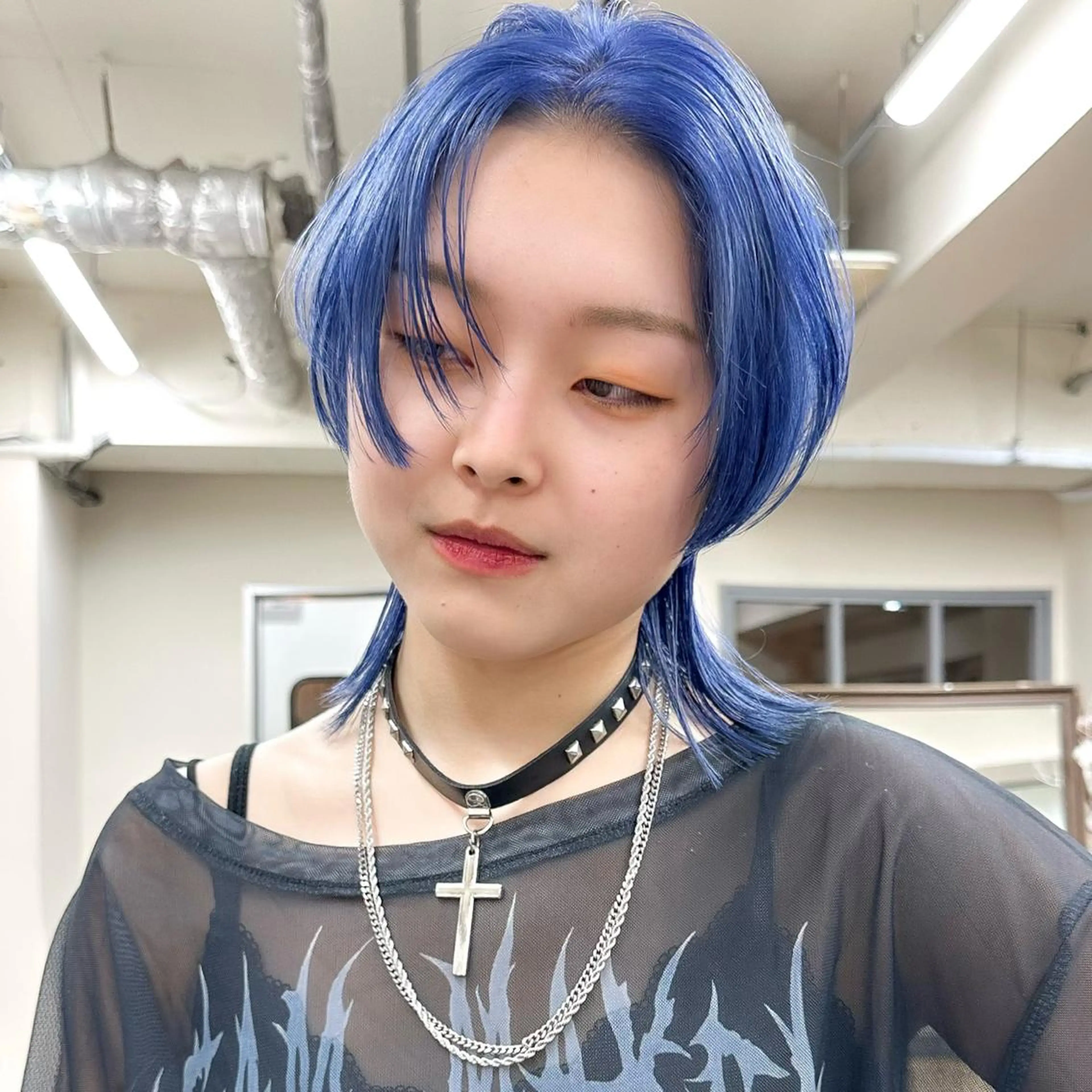 ミディアム ショートオタク ❣️Genkiのヘアスタイル