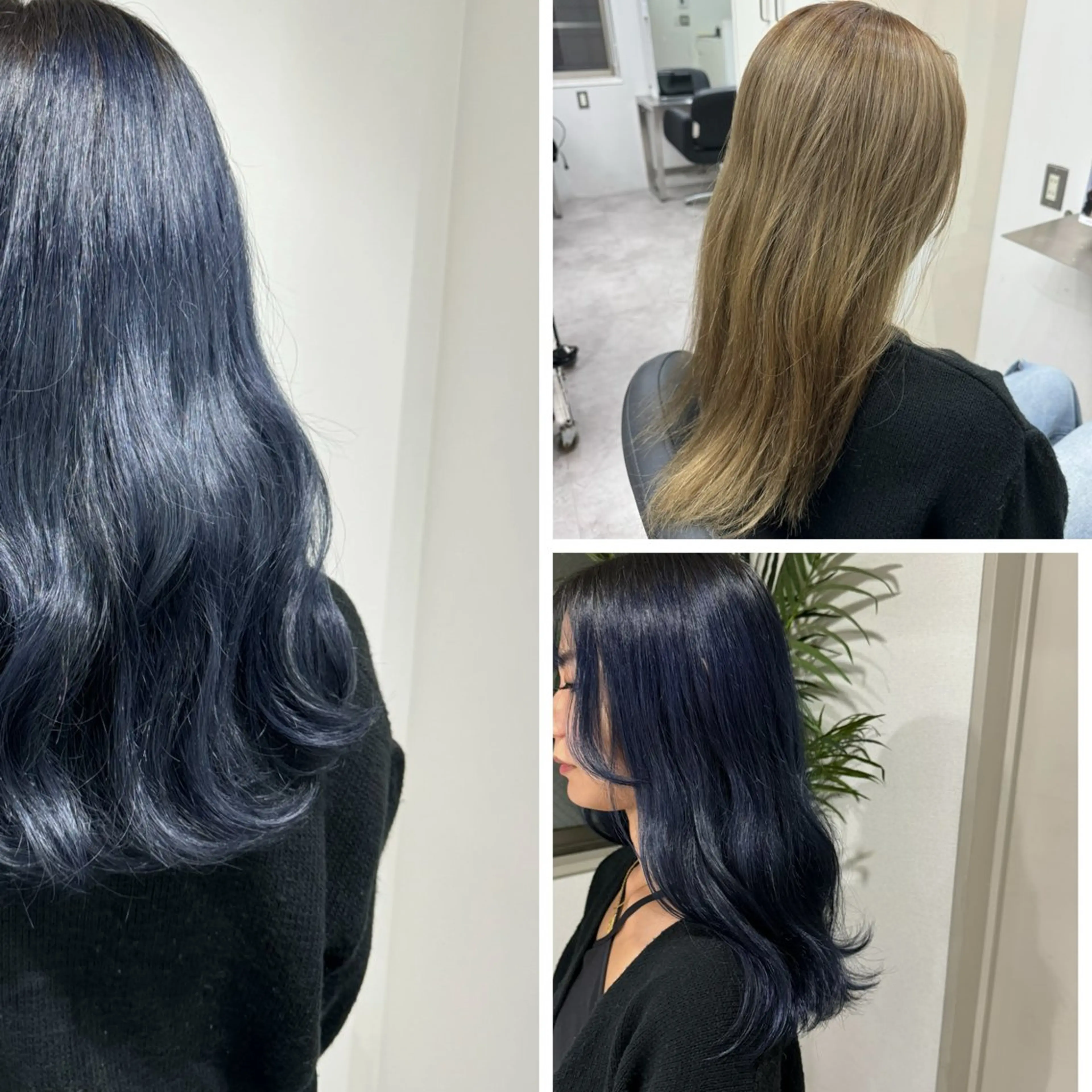⭐️⭐️カット✂️＋ケアカラー＋内部補修3STEPトリートメント🍀☘️⭐️⭐️の写真
