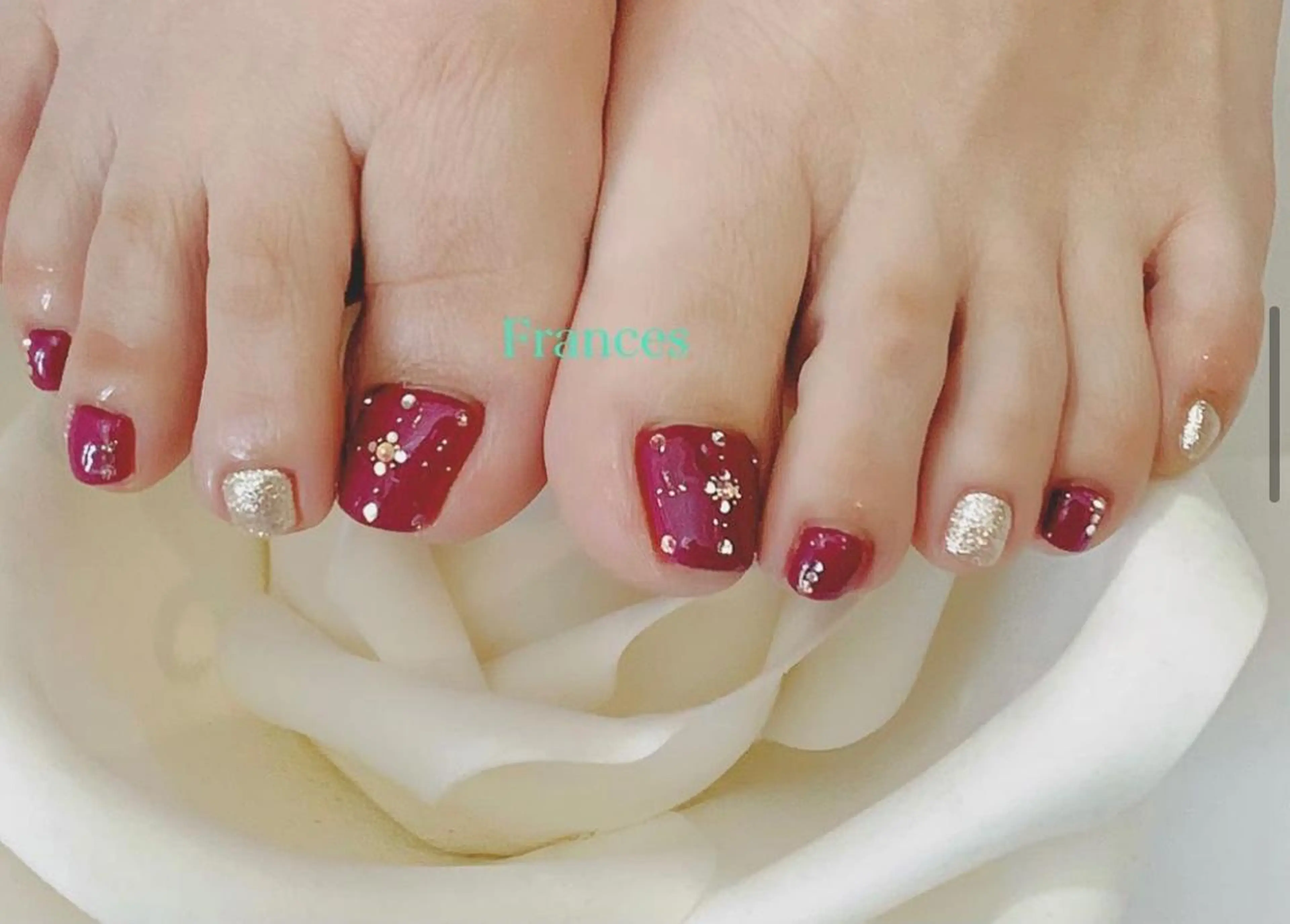 ネイル フットネイル Frances 今村のネイルデザイン