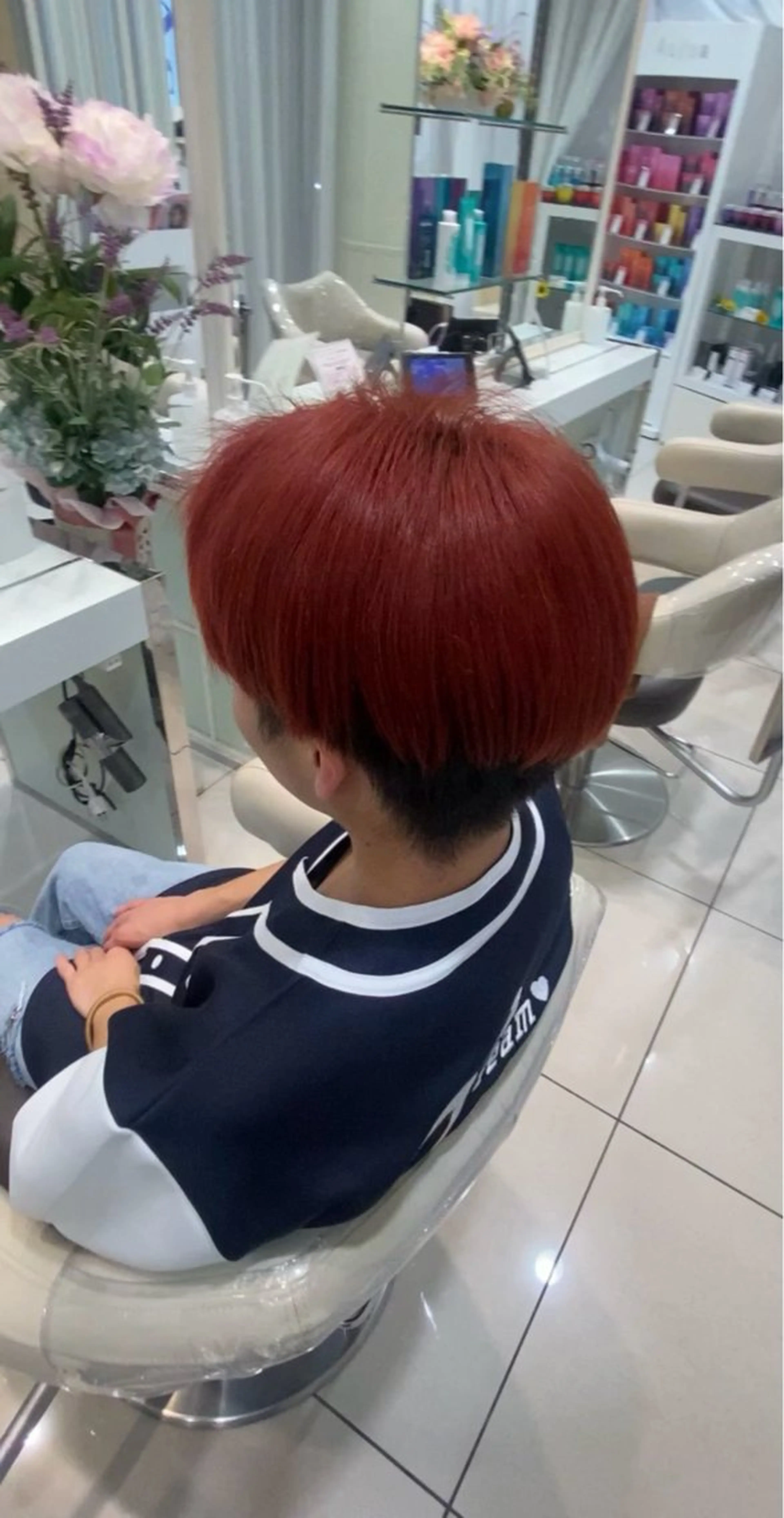 カラー メンズ カット ヘアカラー トリートメント 【 メンズパーマ / 縮毛矯正 】原田海朱のヘアスタイル