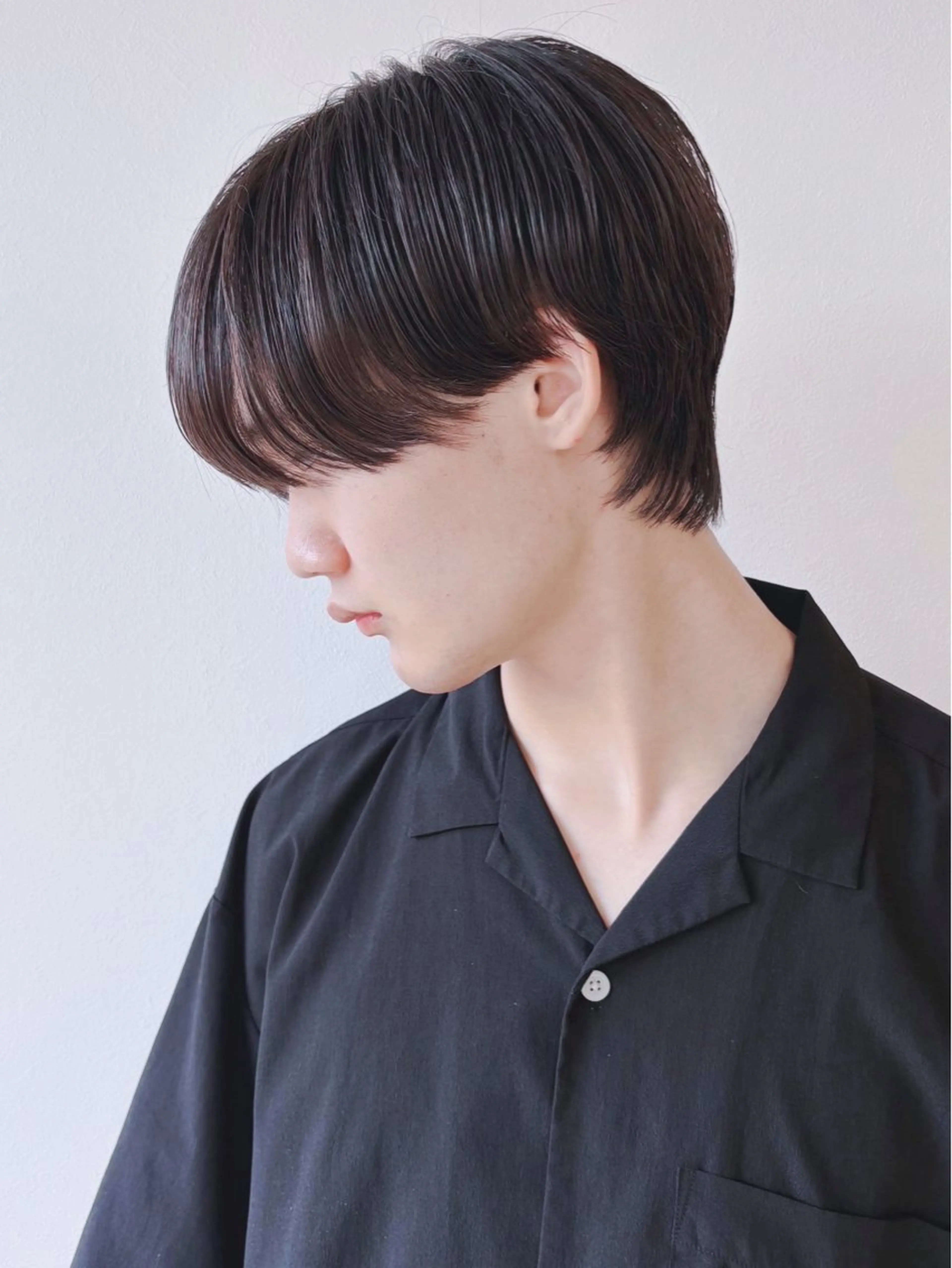 メンズ カット ウルフ／パーマ 🐺🌀寺門和紗のヘアスタイル