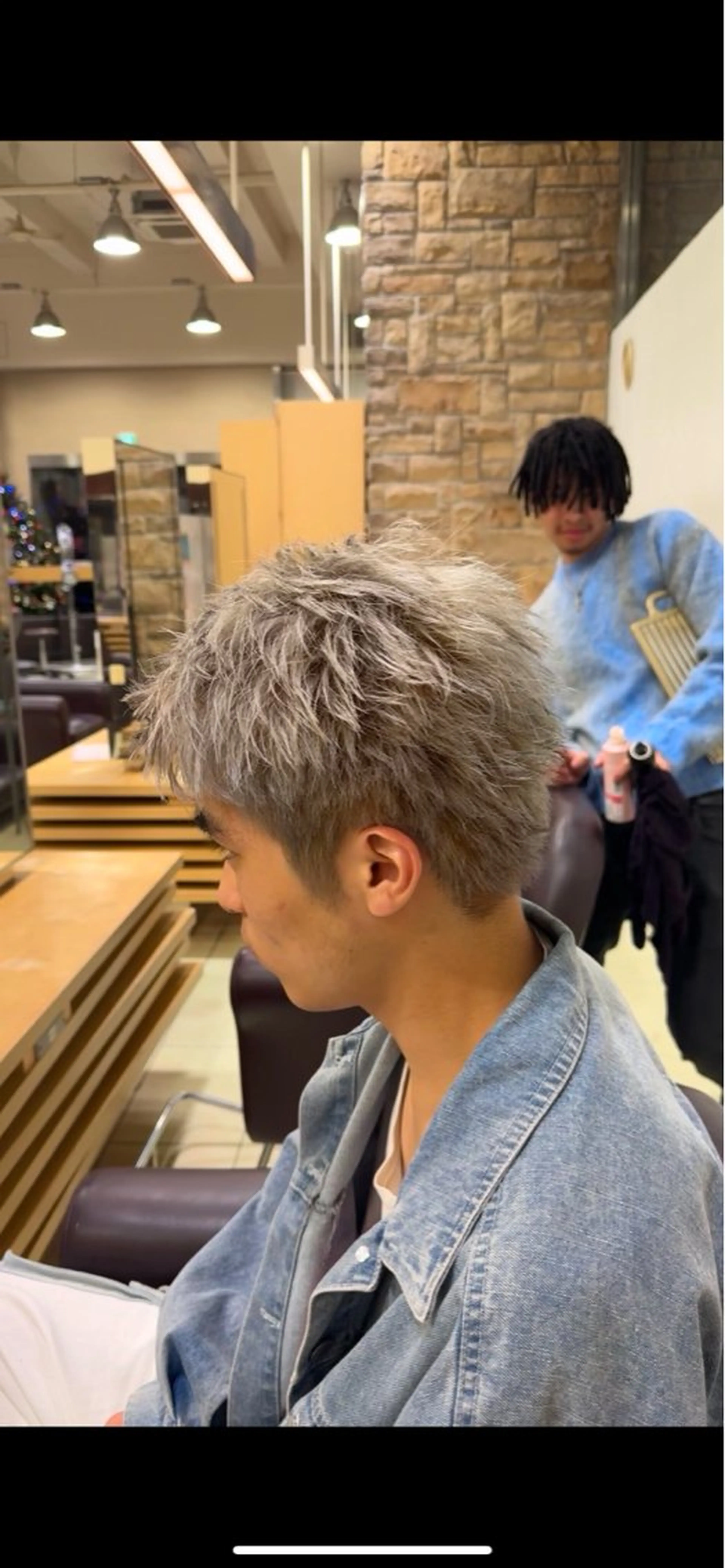 ショート カラー メンズ カット ヘアカラー 再現性の高いパーマ 🌀ふうき🌀のヘアスタイル