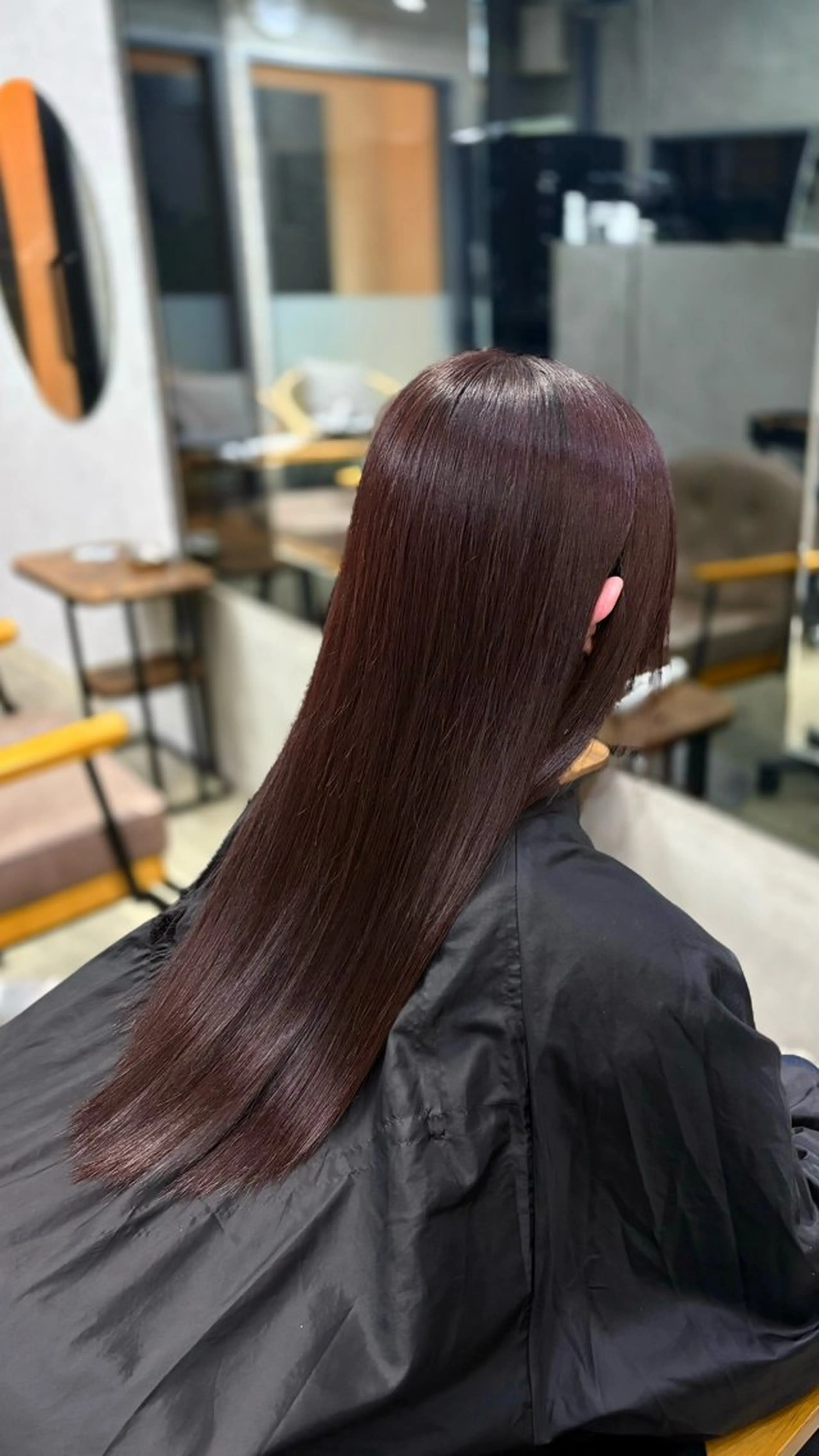 ロング カラー ヘアカラー トリートメント AiM/天神大名/ Miharuྀིのヘアスタイル