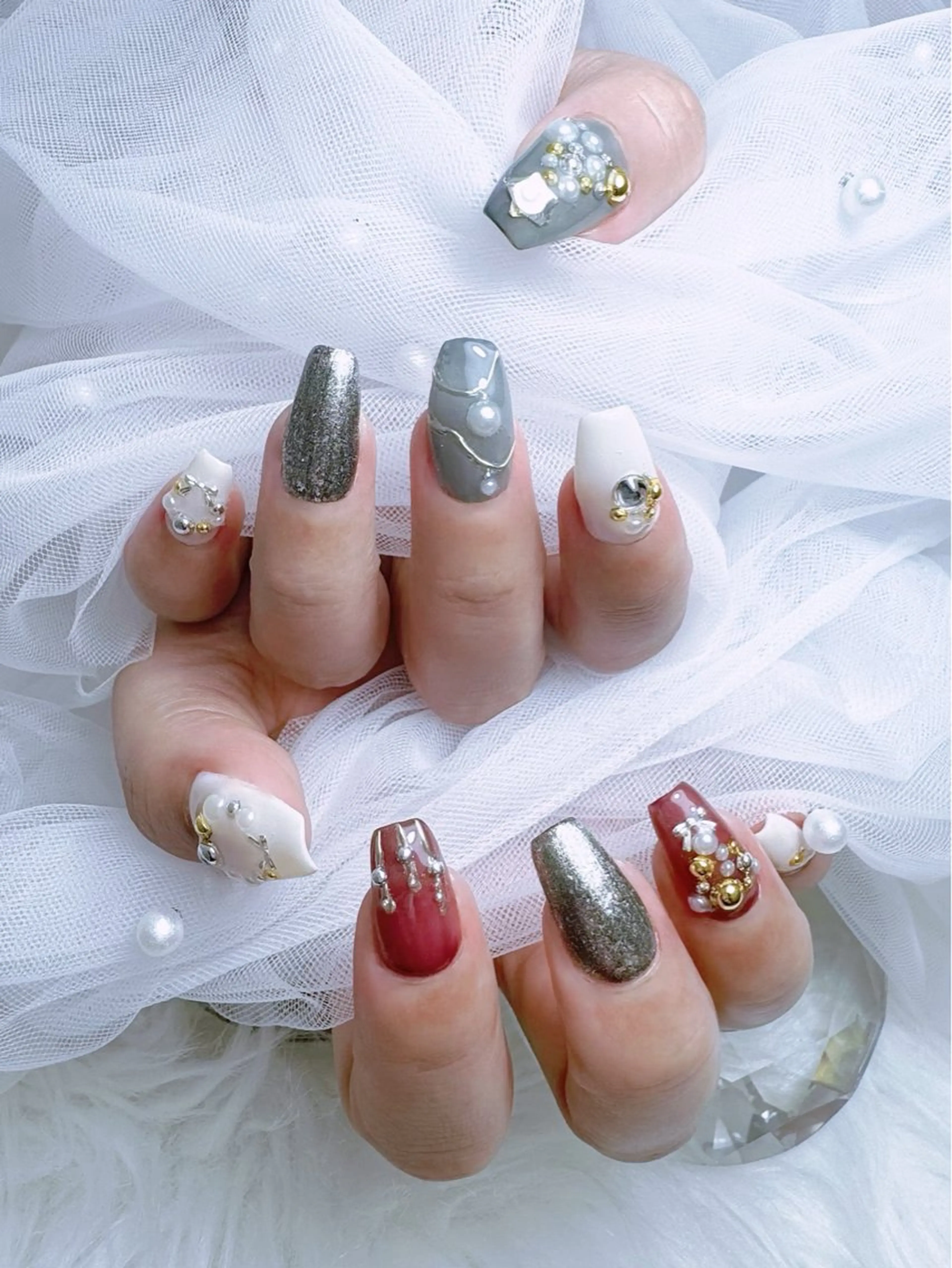 ネイル ハンドネイル BIJOU yuzuのネイルデザイン