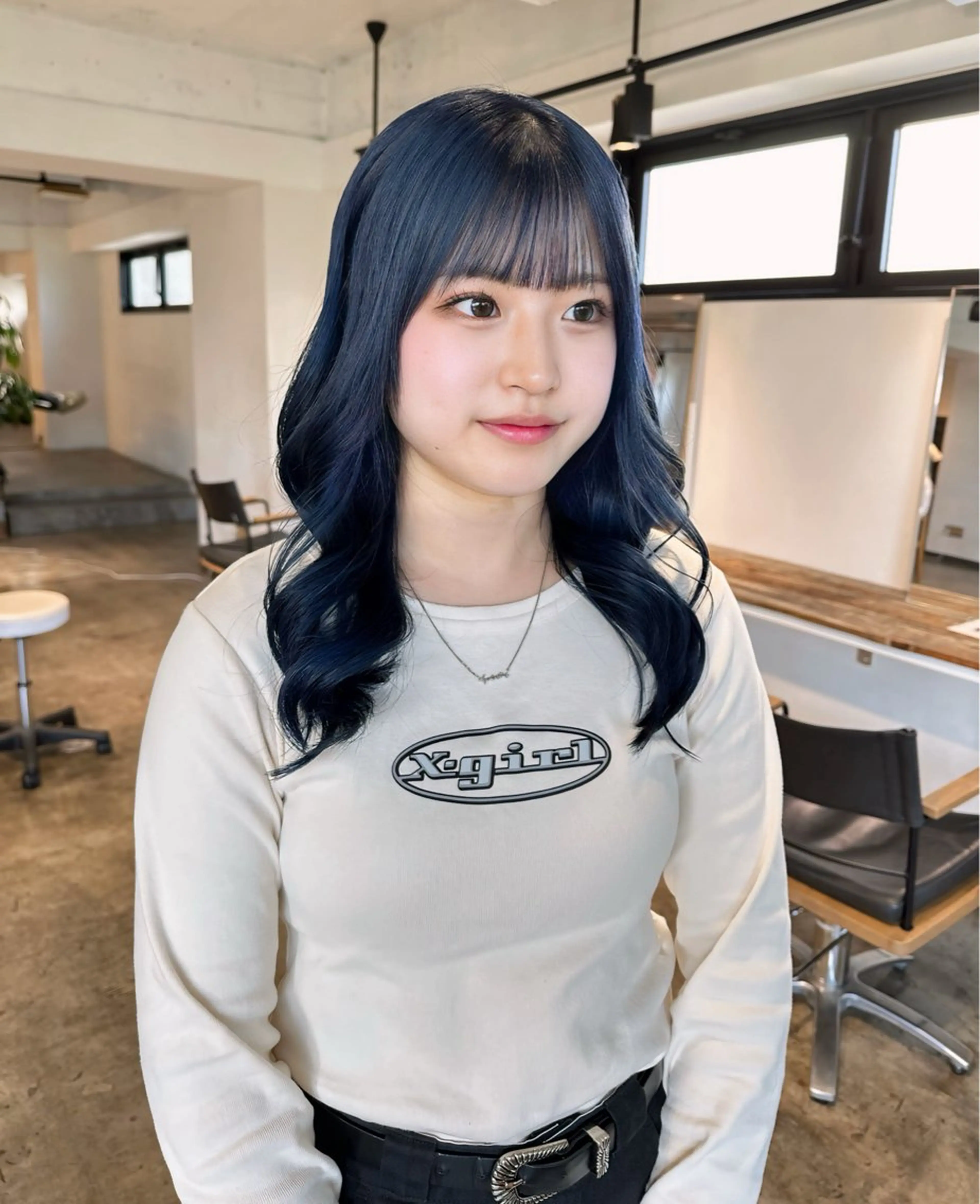 セミロング カラー ヘアカラー トリートメント ヘアセット ✨艶ブリーチカラー ✨四ノ宮裕己のヘアスタイル