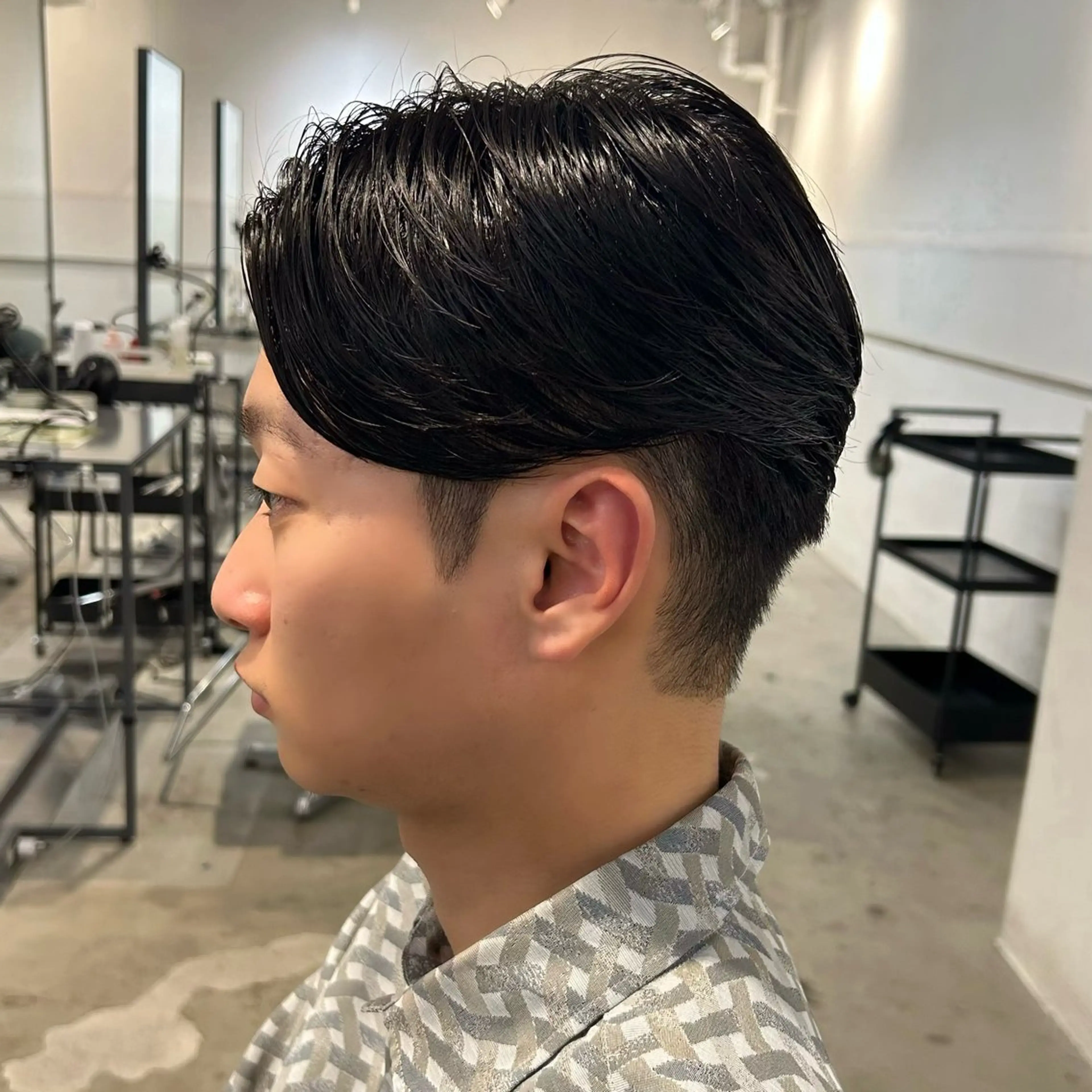 ショート パーマ メンズ カット 💈骨格補正パーマ メンズパーマ💈のヘアスタイル