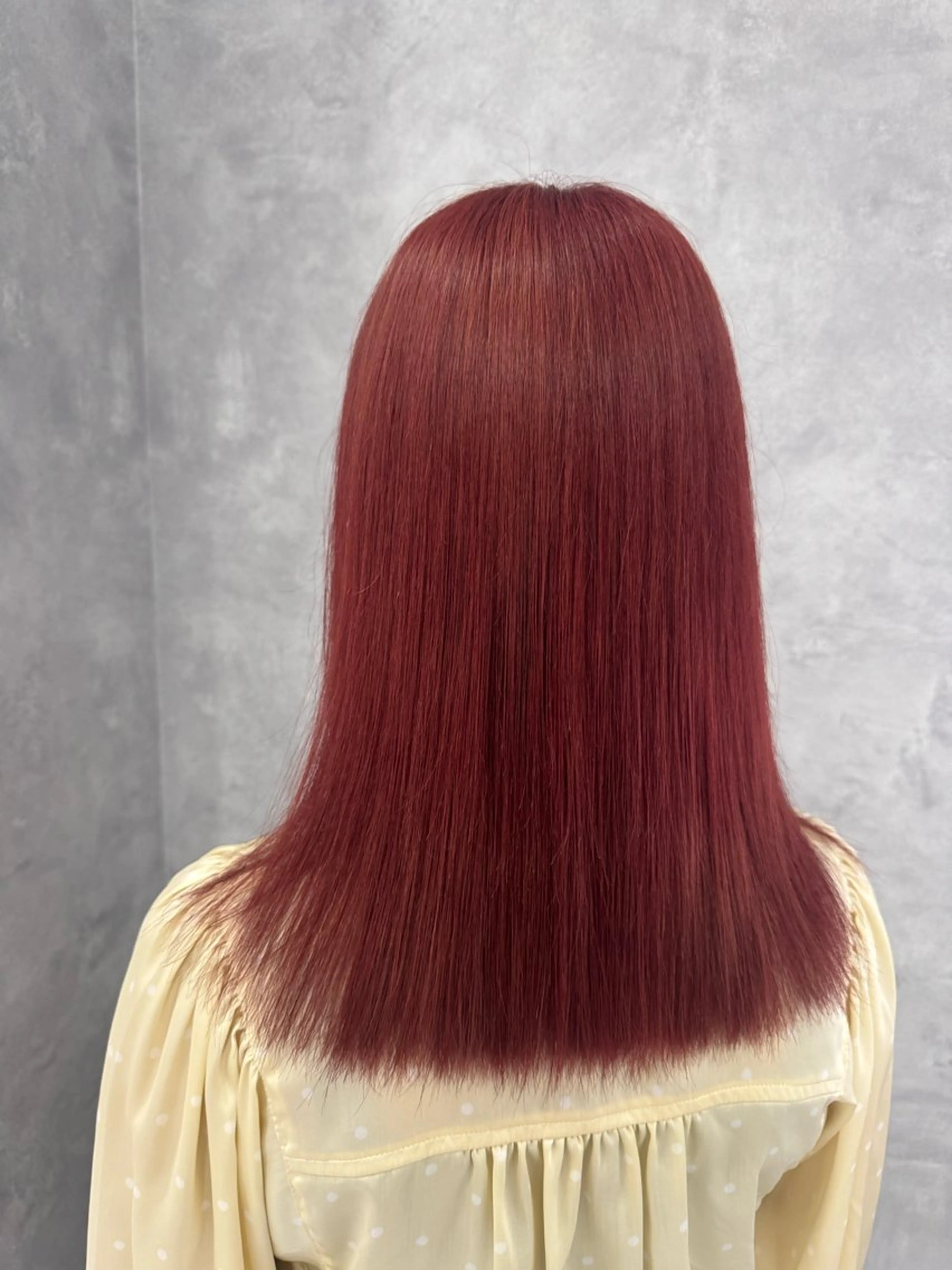 カラー ヘアカラー 石橋 茉桜のヘアスタイル