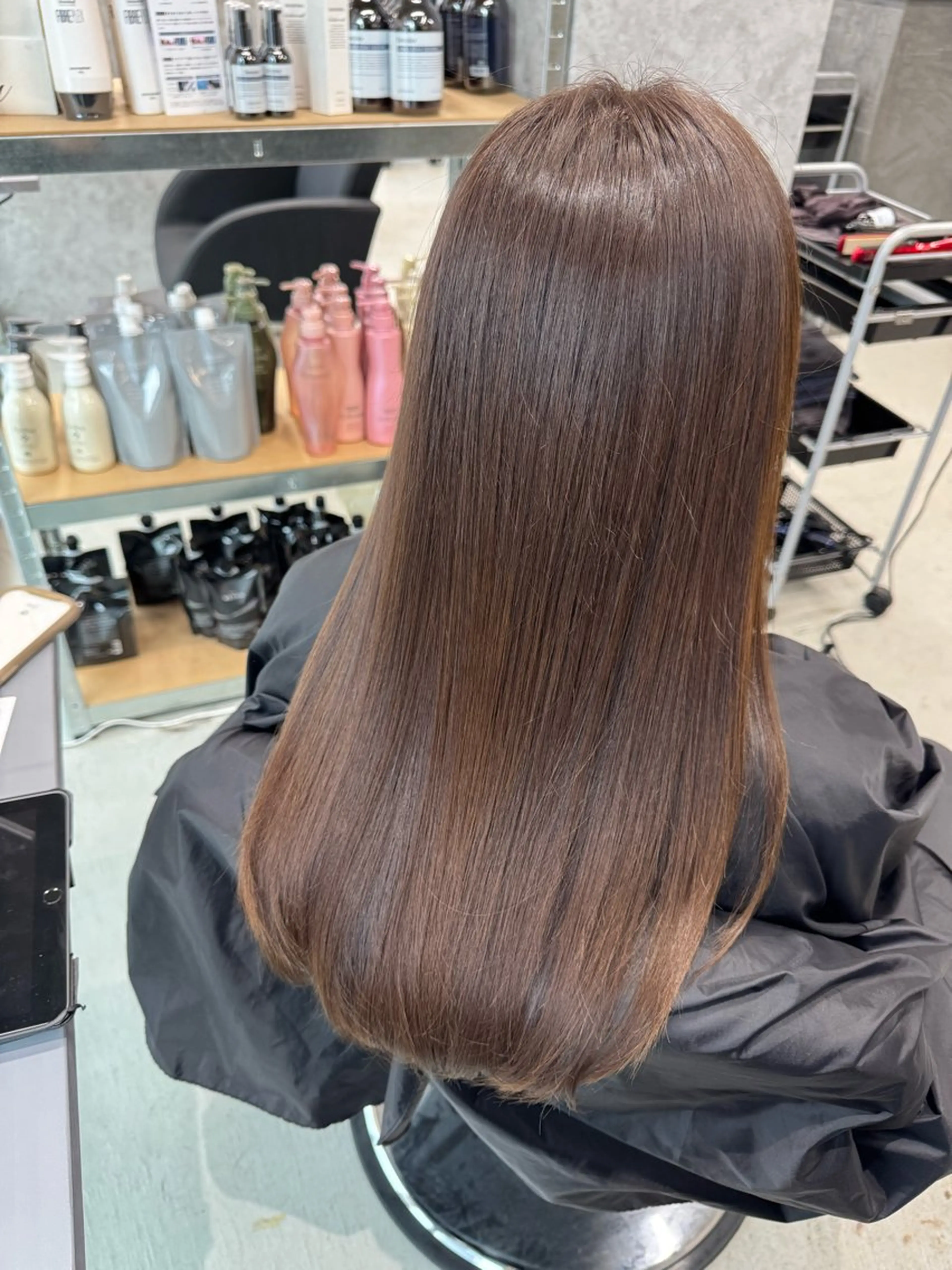 【 平日限定価格  】                     カット+メテオ髪質改善カラー+トリートメント✨の写真