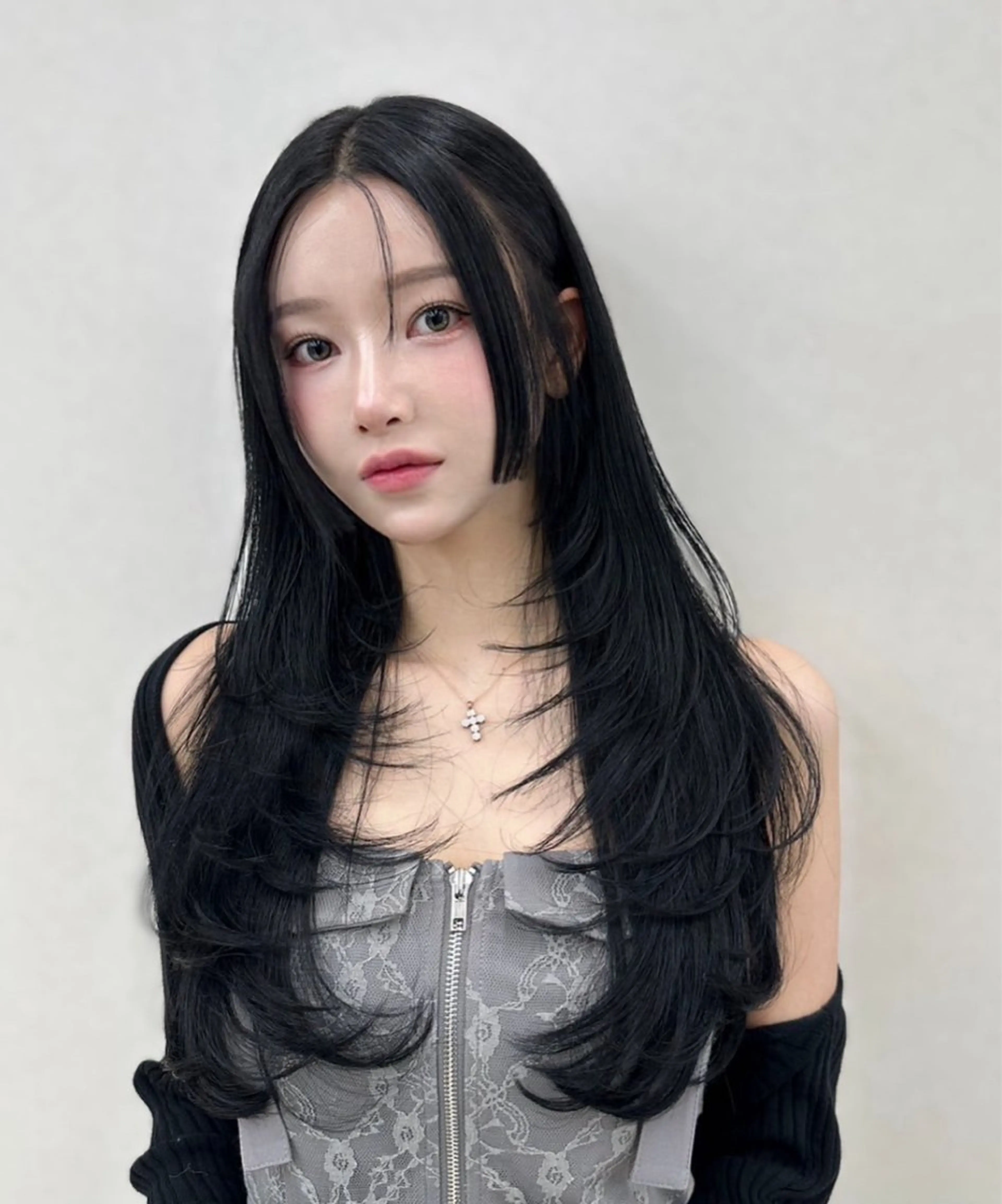 ロング 赤熊 咲良 🦔ྀིのヘアスタイル