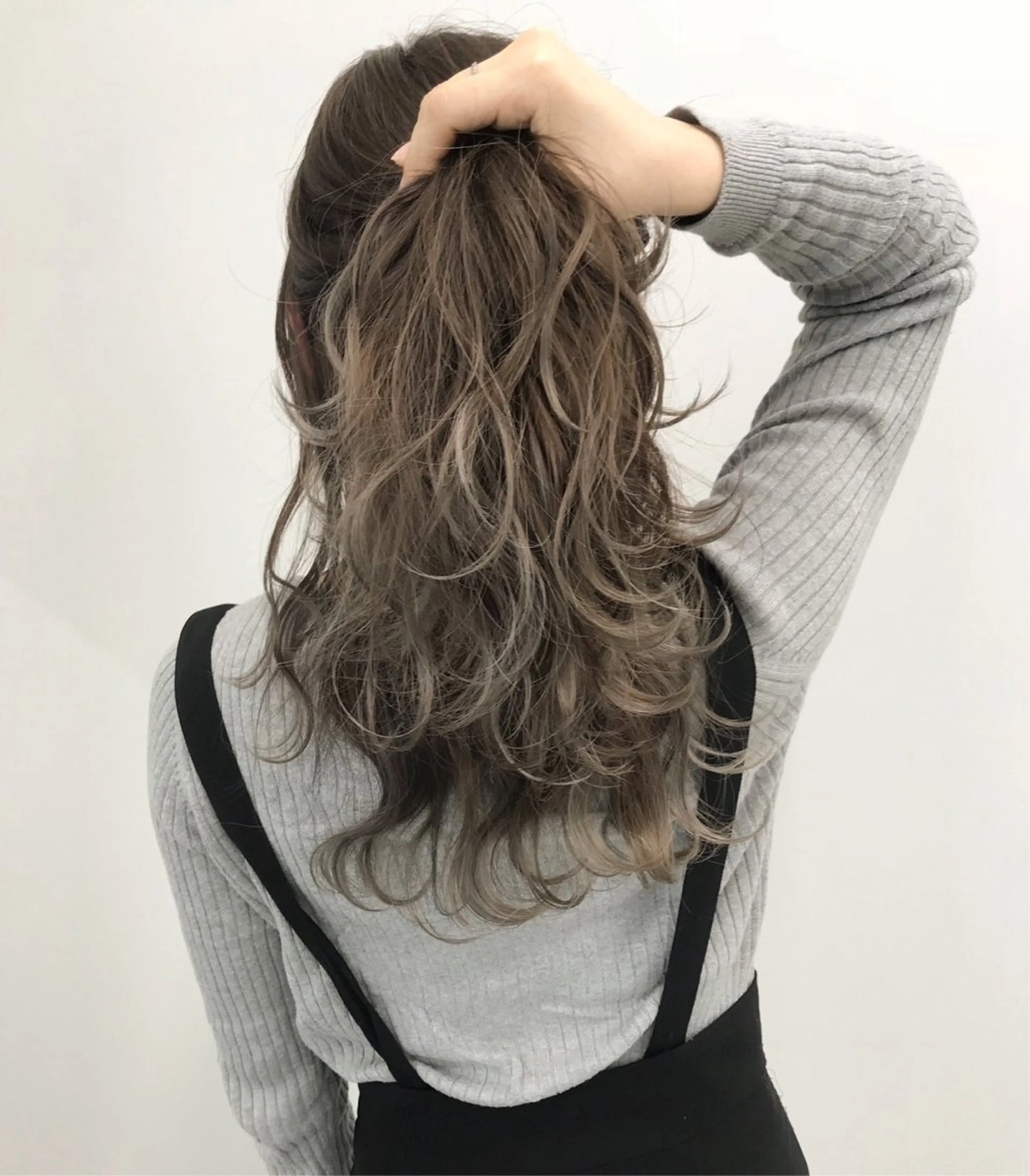 ロング カラー パーマ ロング amble luxe 髪質改善 💕のヘアスタイル