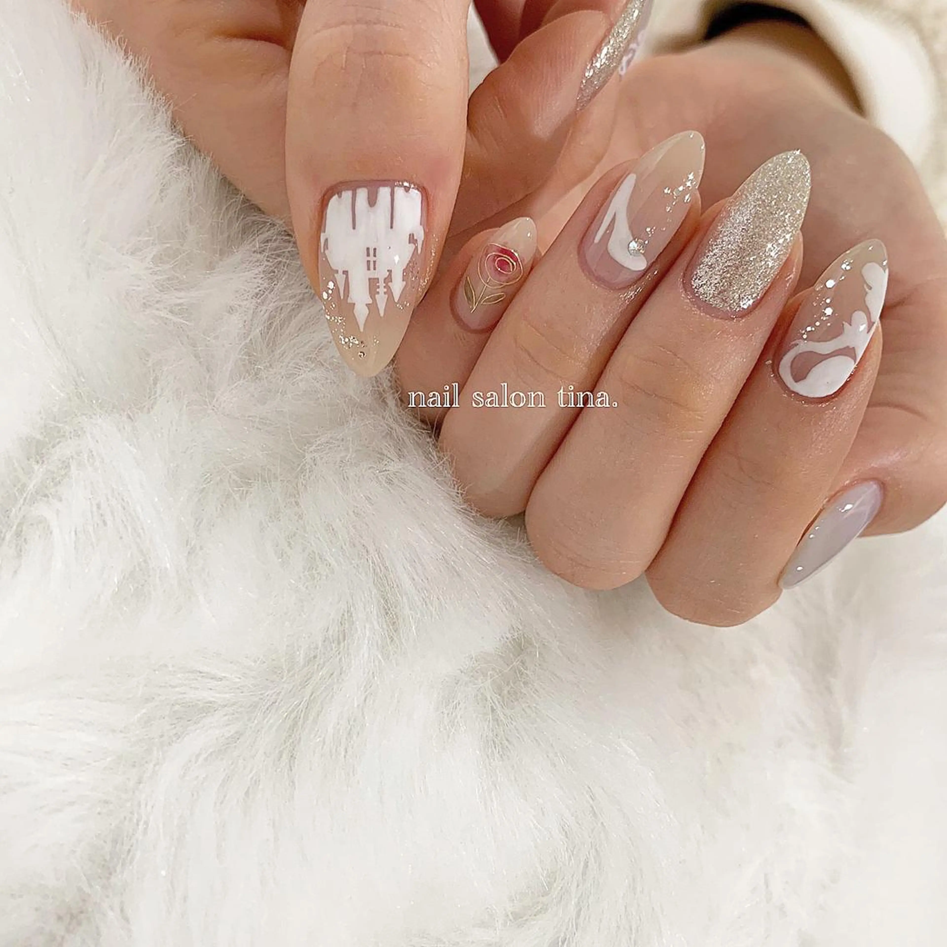 ネイル nail salon tina.所属・中山 はづきのネイルデザイン