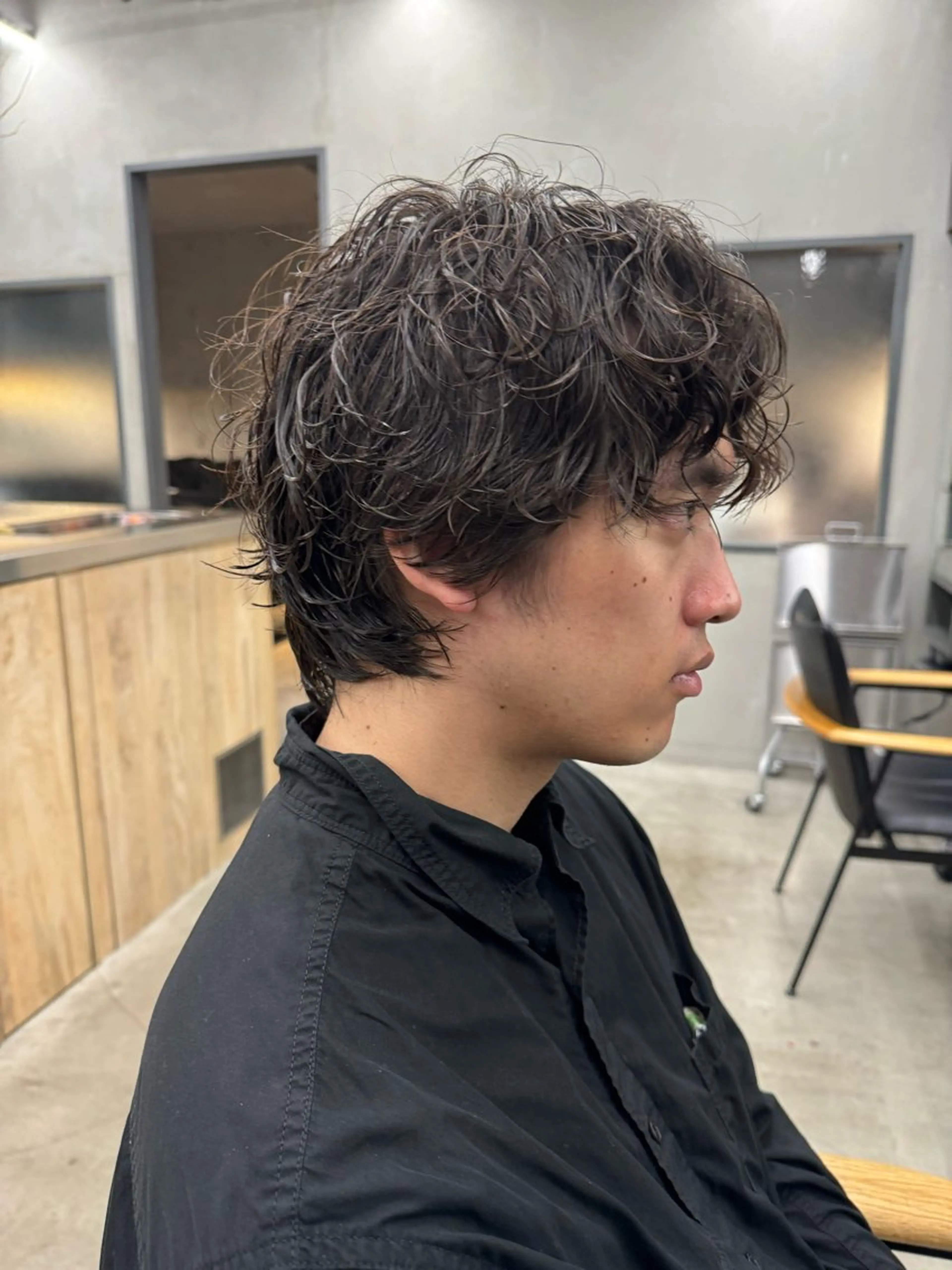 ショート パーマ メンズ メンズパーマ 🌈前田 ジュンのヘアスタイル