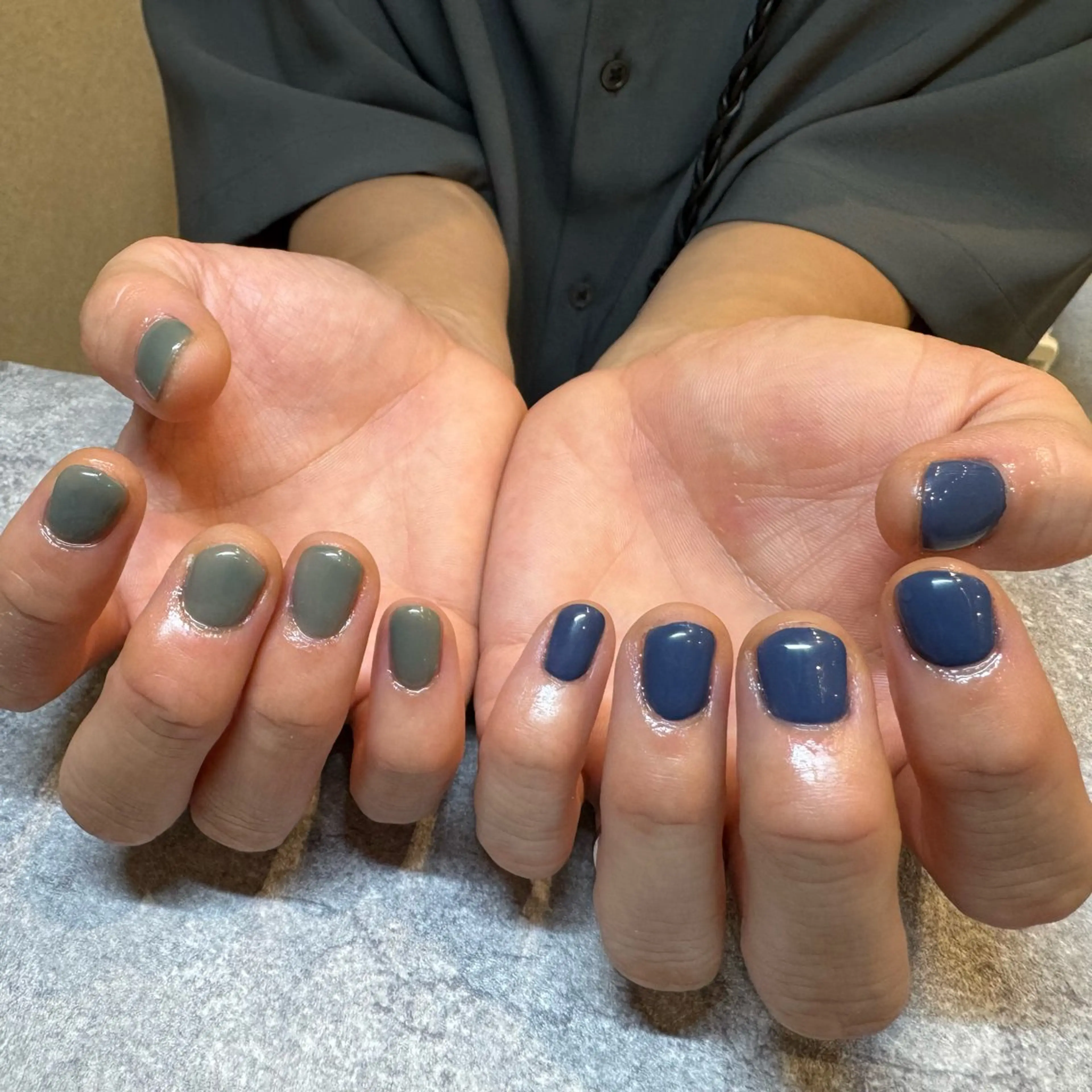 メンズ ネイル メンズネイル ハンドネイル S. Hinakoのネイルデザイン