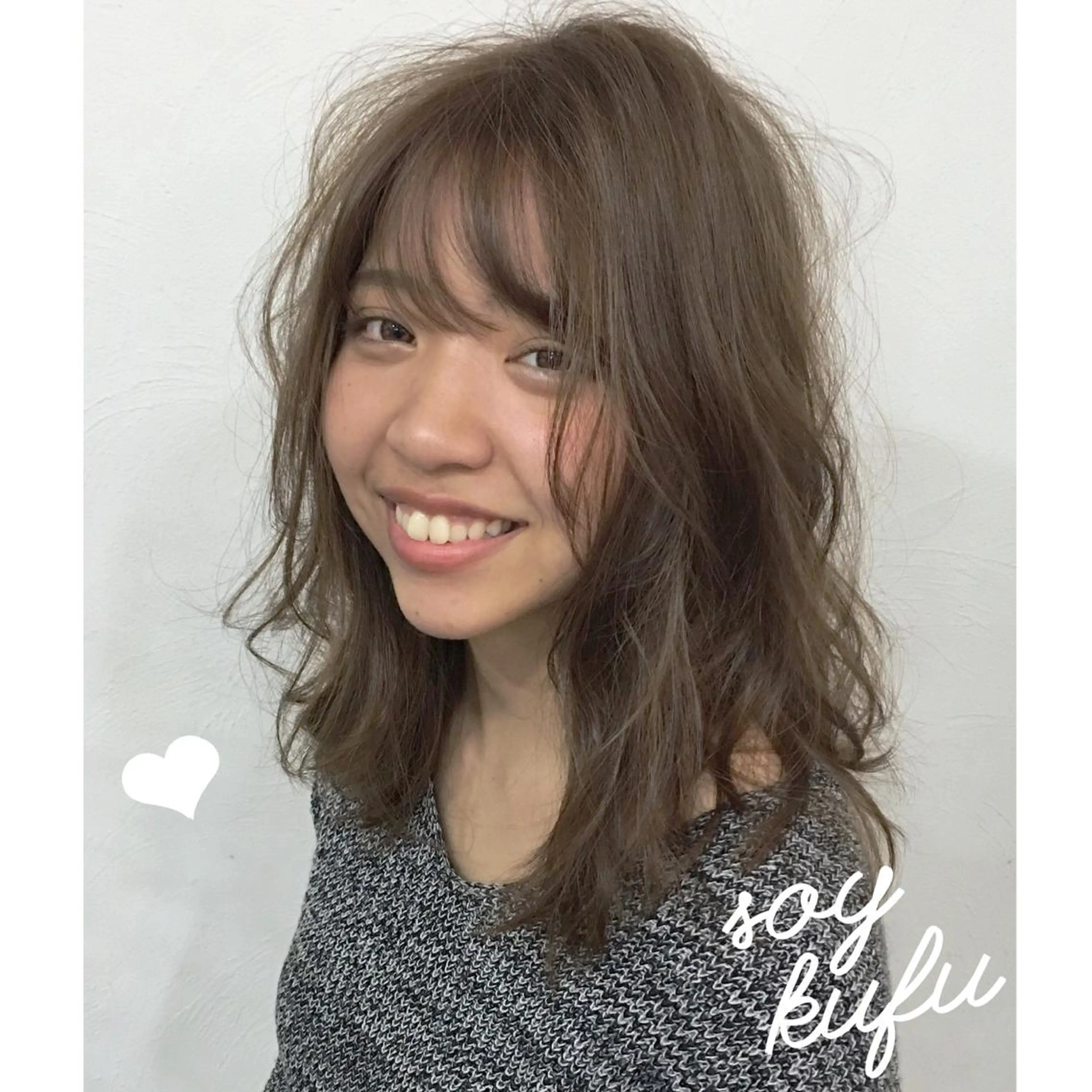 ミディアム ハイライト 【今だけブリーチ 限定価格💕】すみのヘアスタイル