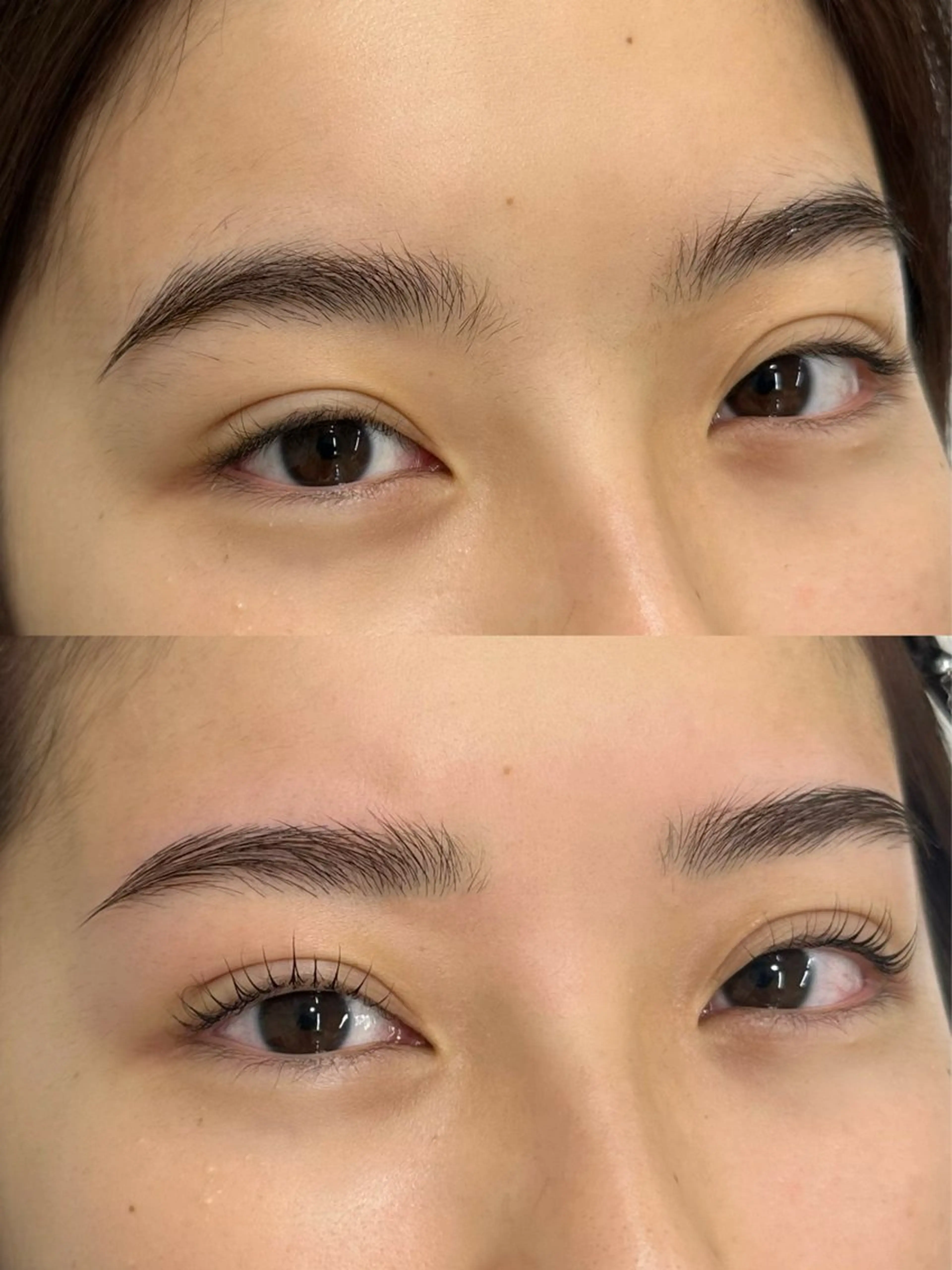 ハリウッドブロウリフトモニター(眉癖改善＆Wax脱毛)レディース眉毛モニターの写真