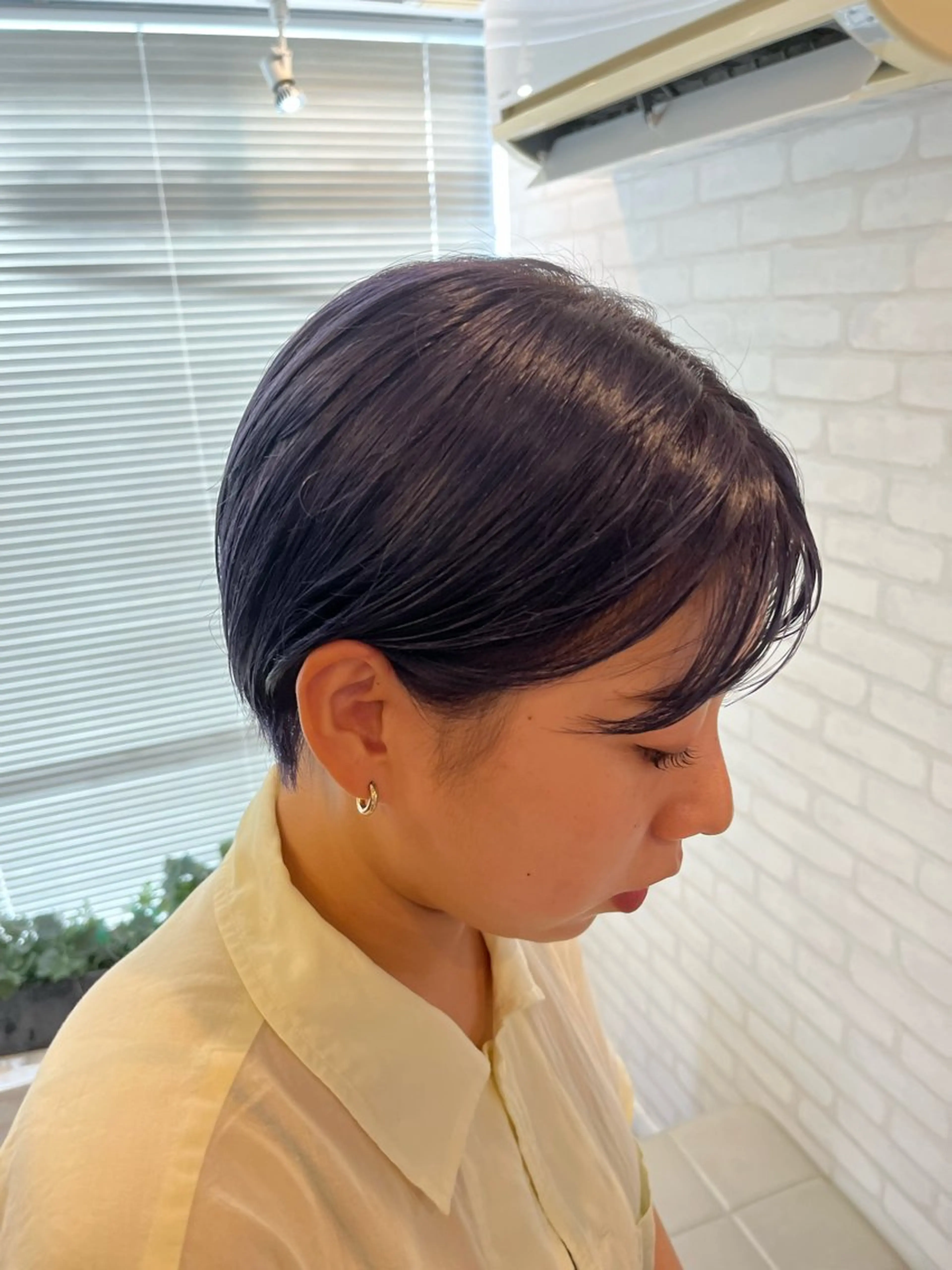 カラー ブルーカラー ヘアカラー 阿部 うららのマツエク・マツパデザイン