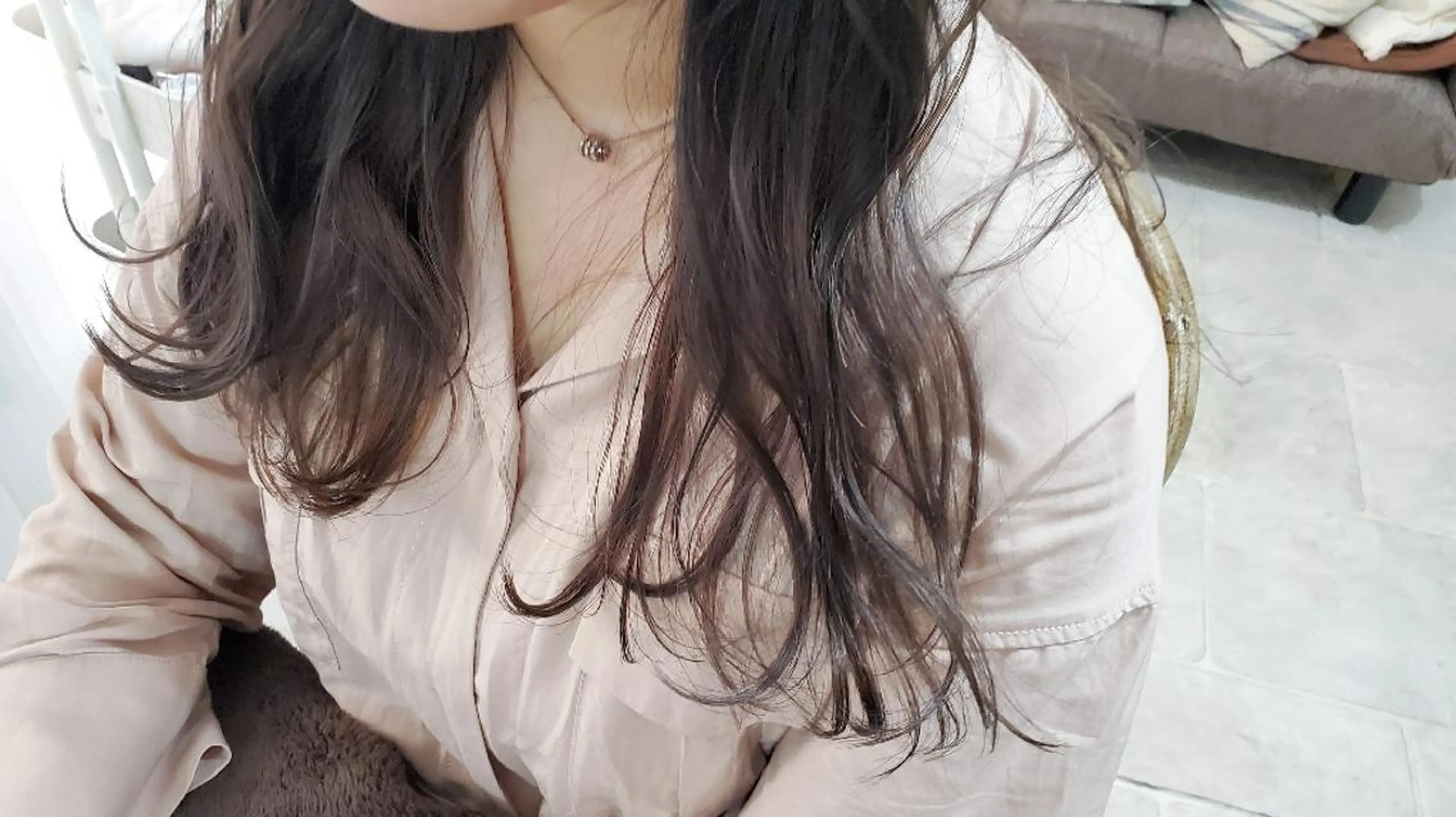 ロング ヘアアレンジ カラー See by merのマツエク・マツパデザイン