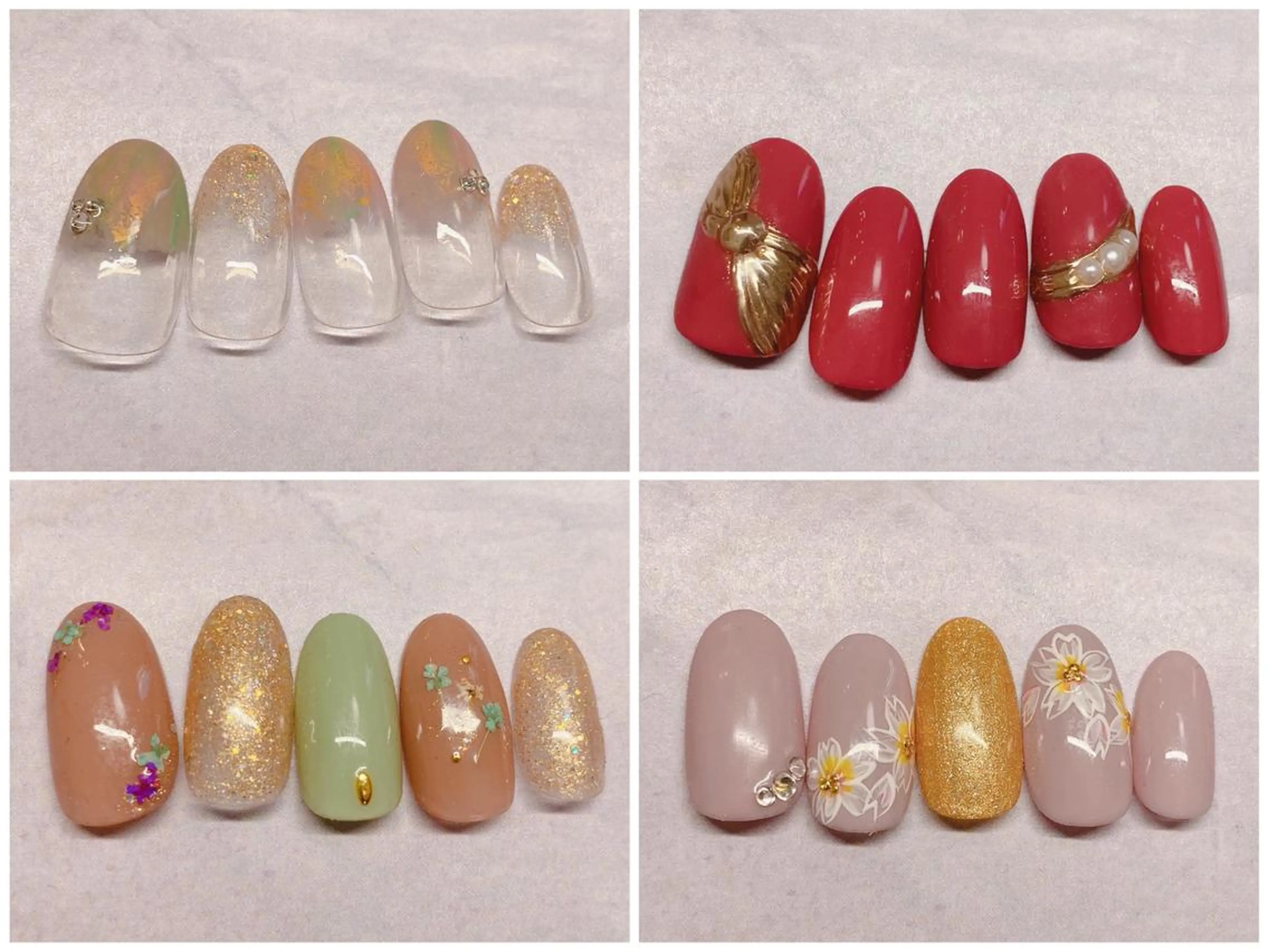 ネイル ハンドネイル Ribbon 佐野店のネイルデザイン