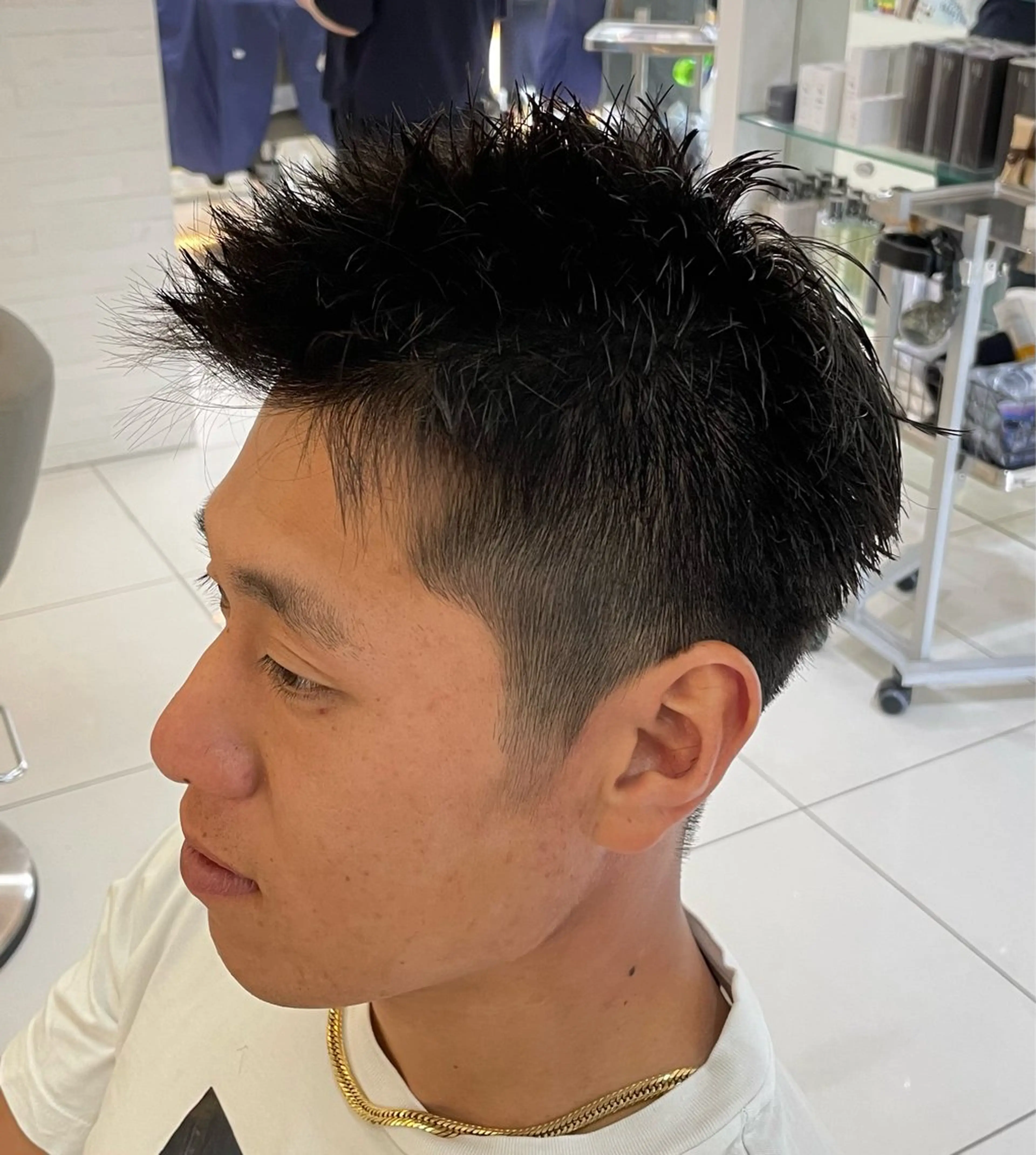 ショート メンズ 髪質改善/ナチュラル /平野 広大のヘアスタイル