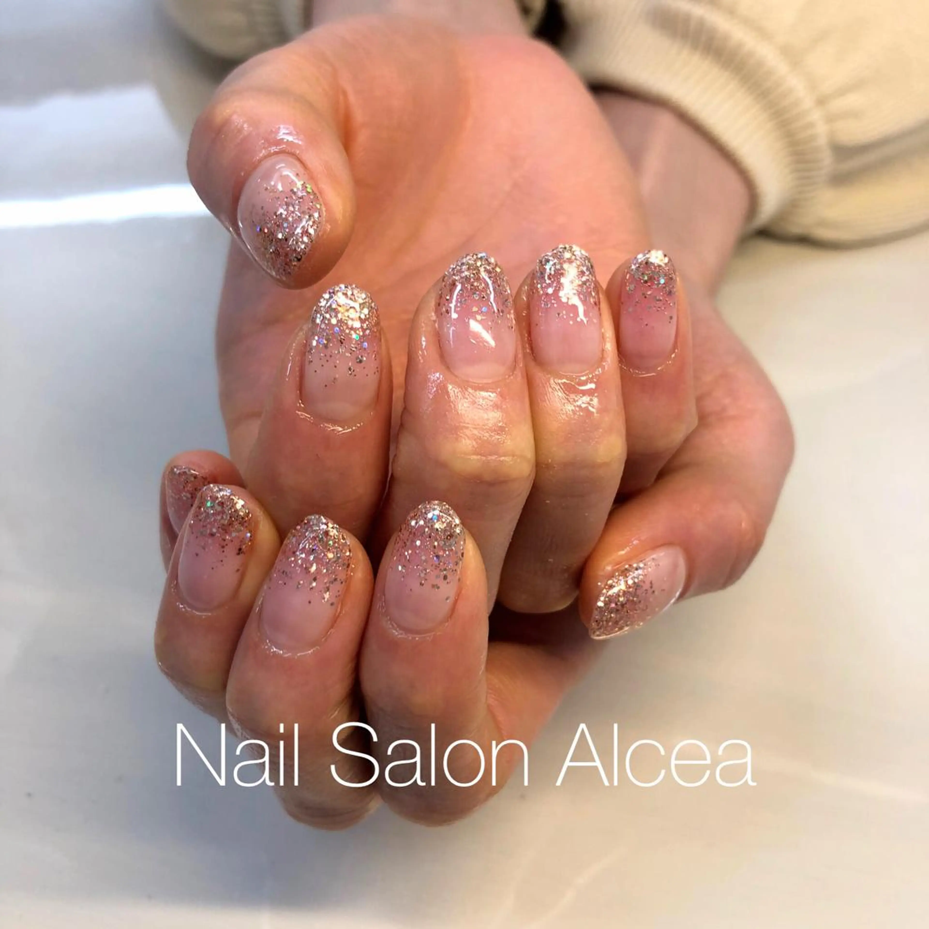 ネイル ラメ(グリッター) ラメグラデーション CHILO 木村のネイルデザイン