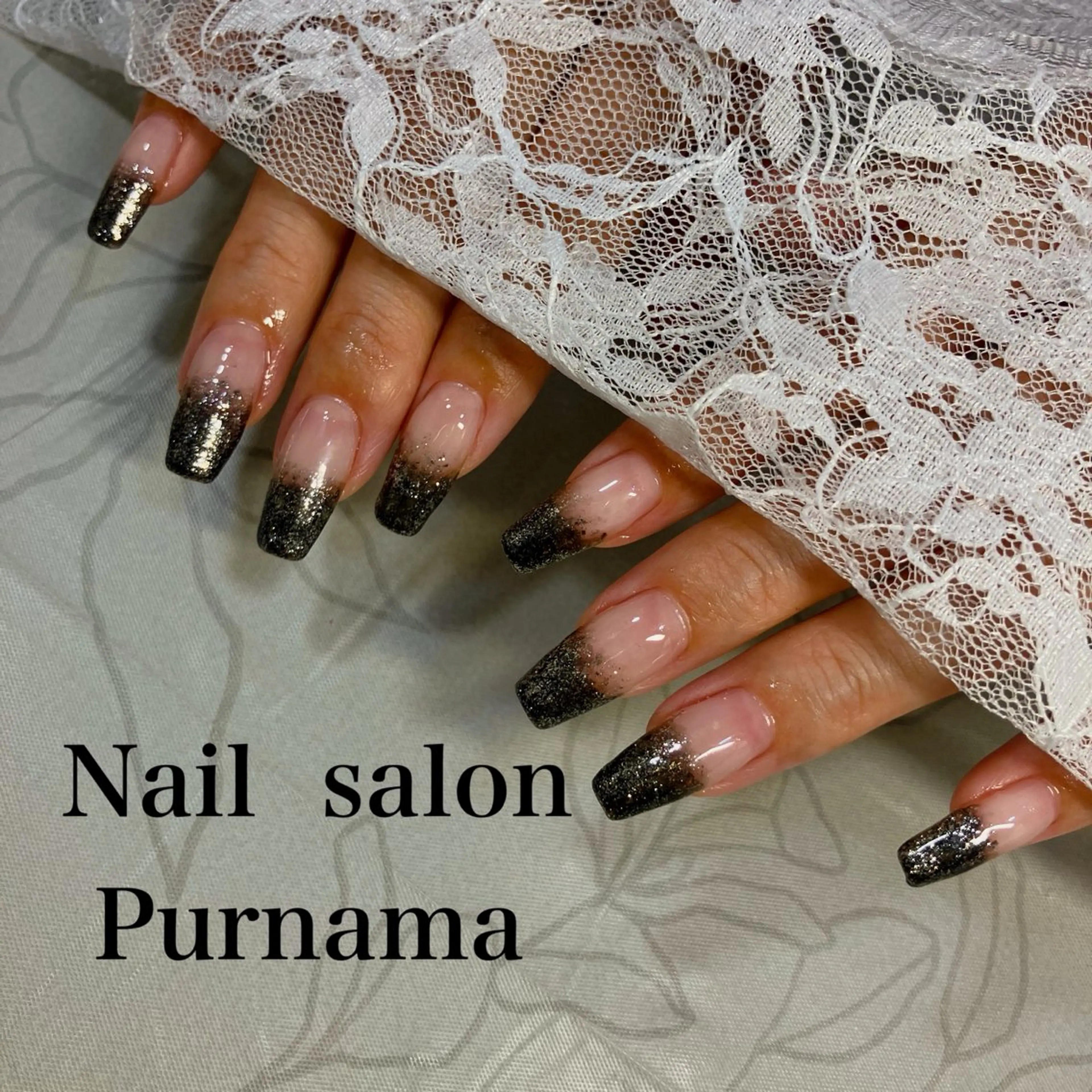 ネイル Purnama(ﾌﾟﾙﾅﾓ)所属・Purnama あきのネイルデザイン
