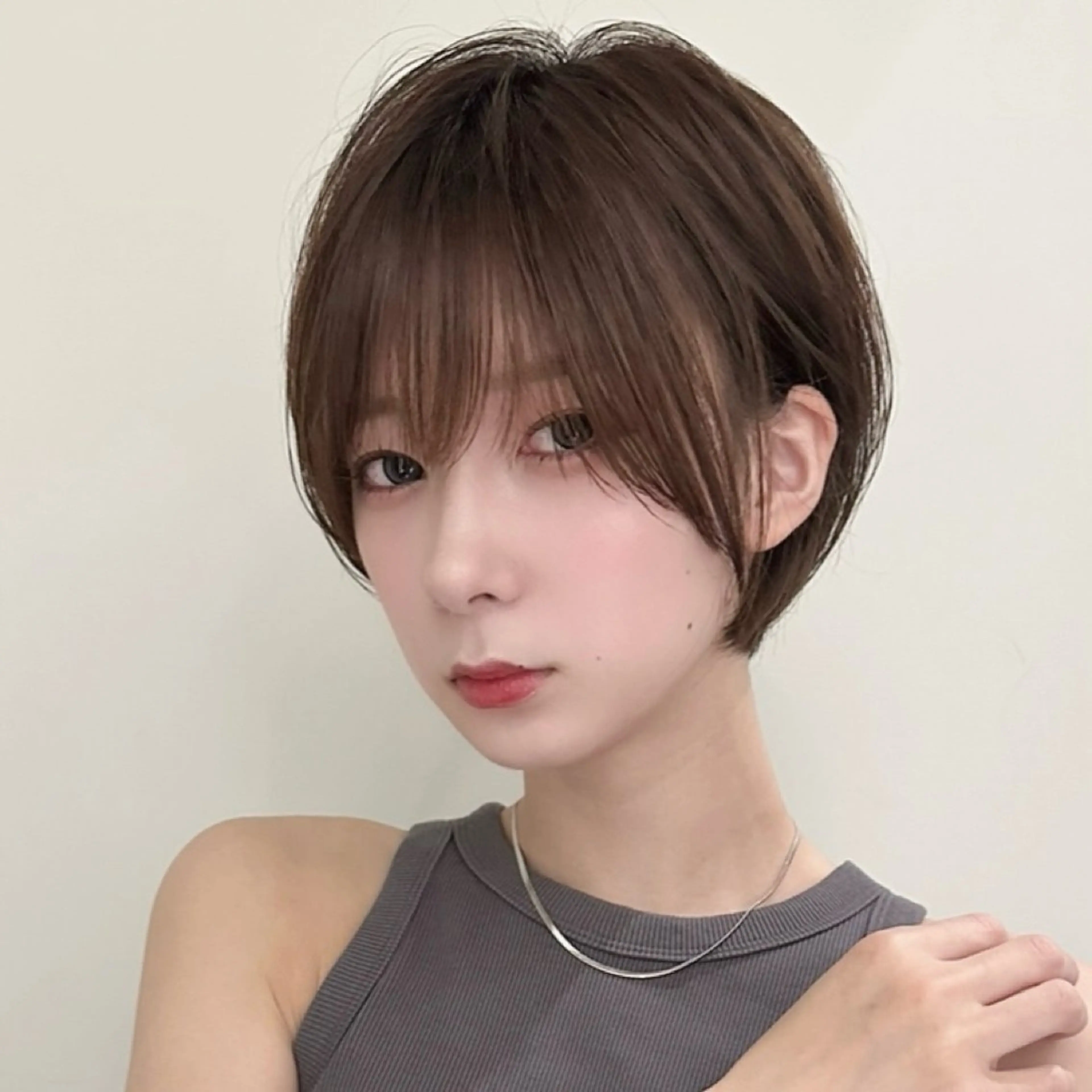 ショート カット ヘアカラー ショート特化✨ 津々美のヘアスタイル
