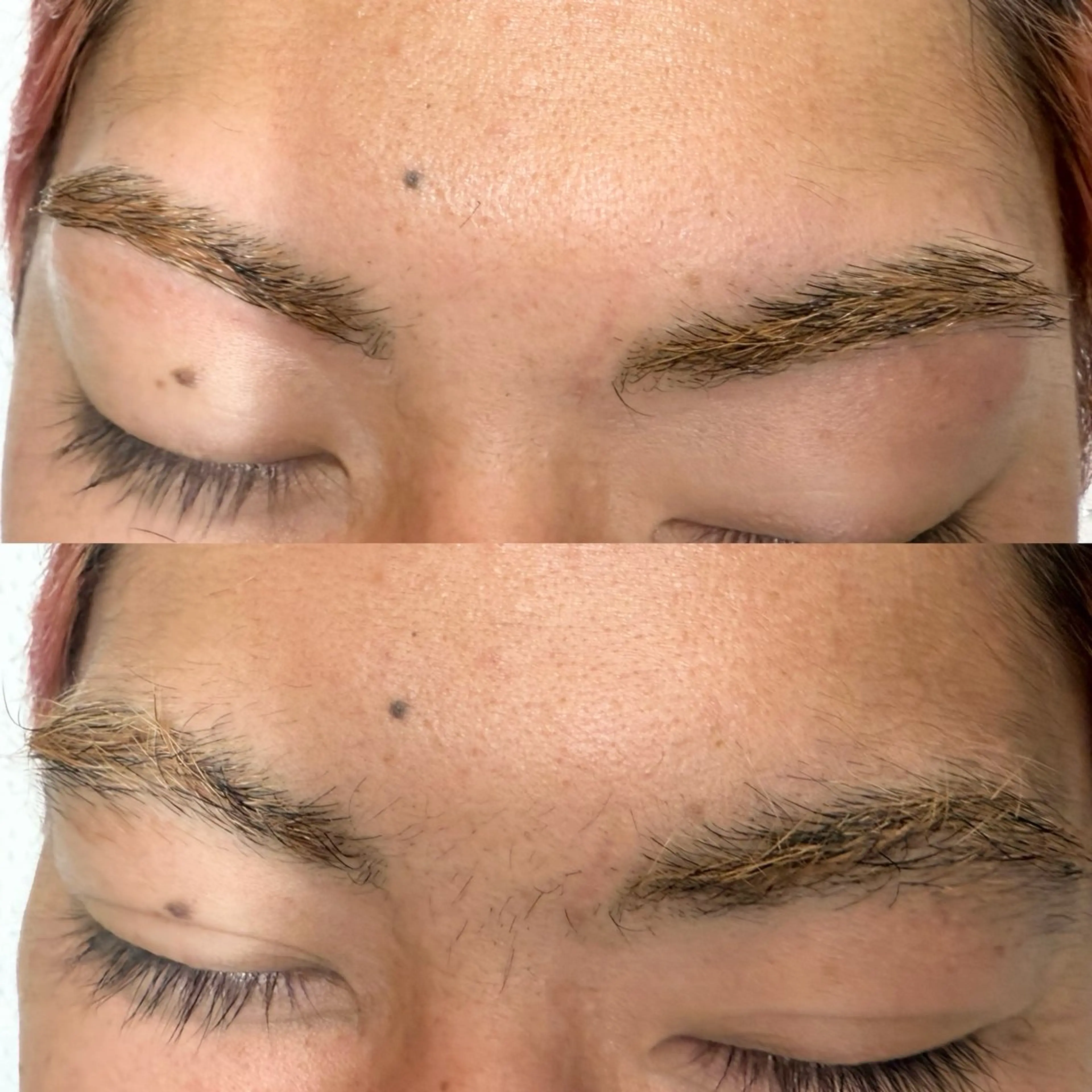 メンズ眉ワックスの写真