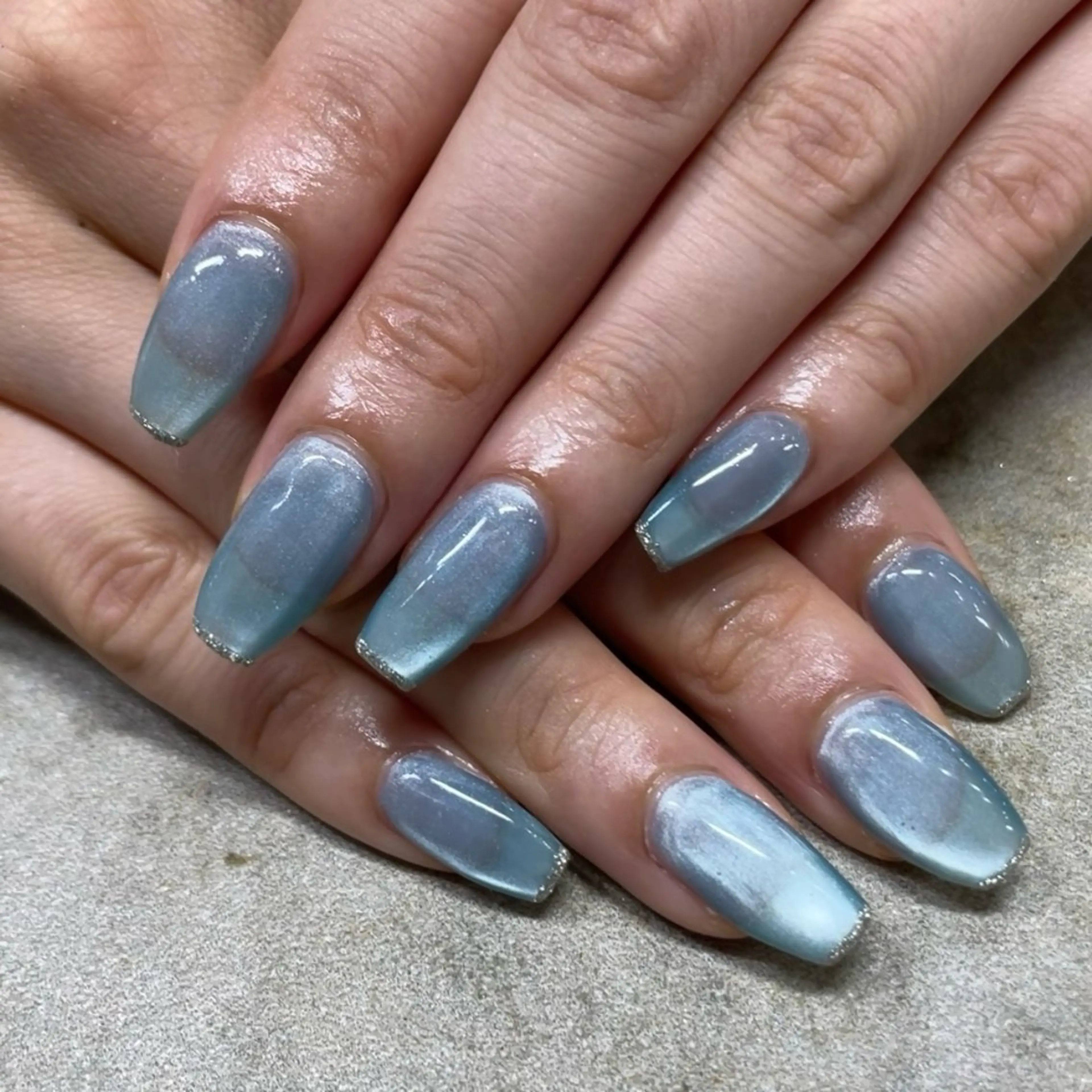 ネイル ハンドネイル 🎀mahiro🎀 ワンカラー💅フットのネイルデザイン