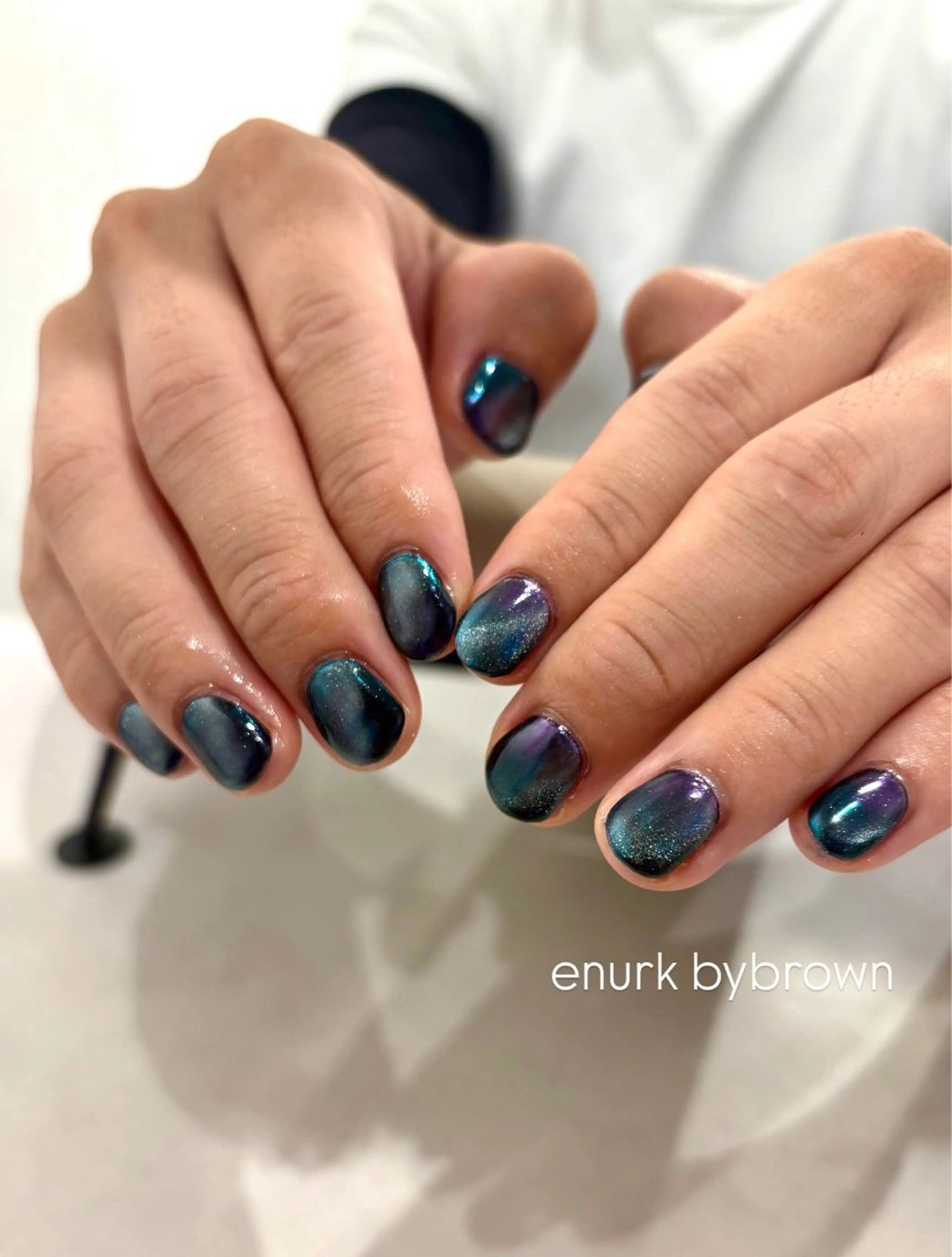 ネイル マグネットネイル メンズネイル 持ち込み ハンドネイル ハンドケア enurk店 🍋 丸谷みく♥のその他イメージ