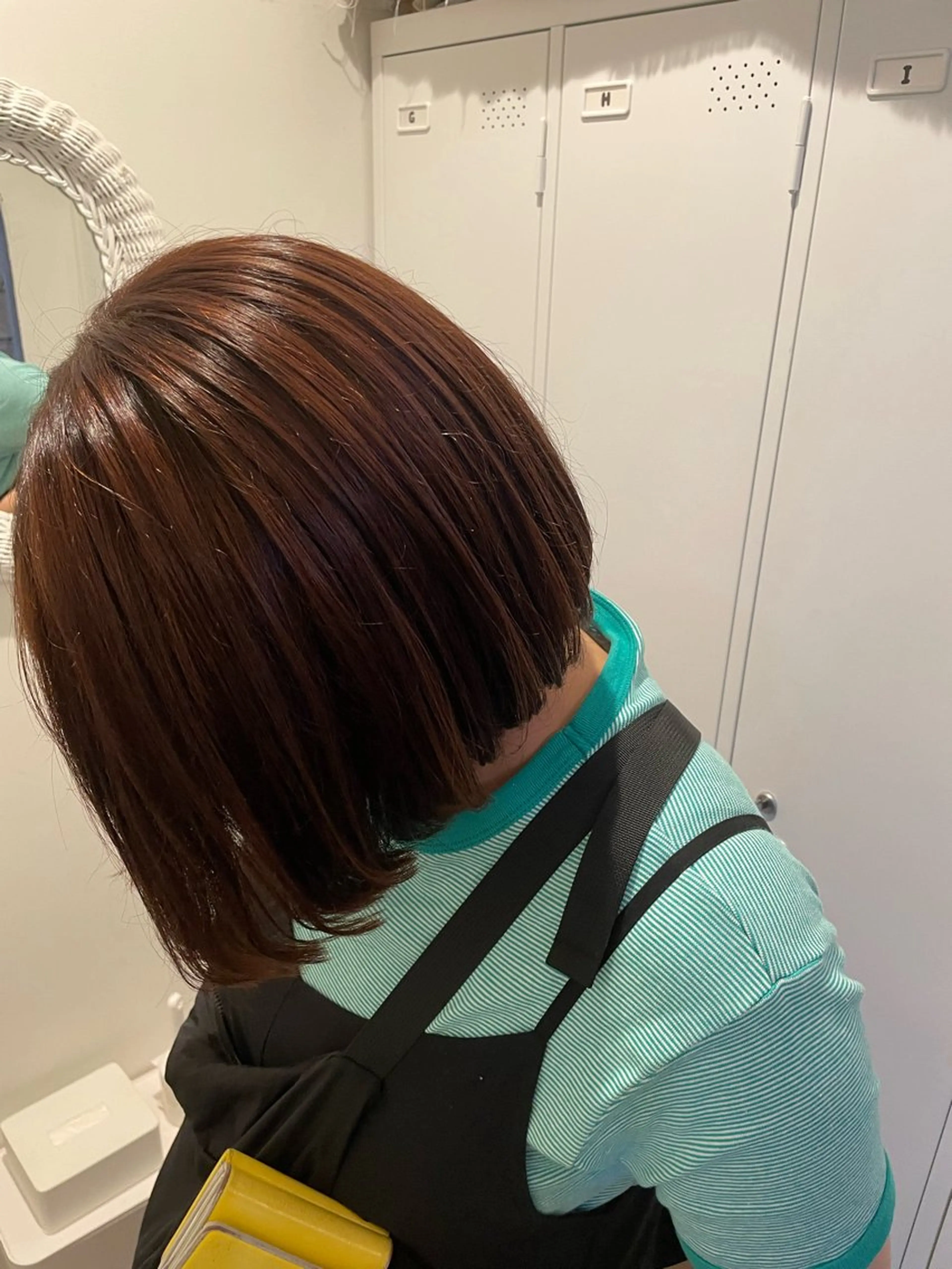 カラー ブラウンカラー オレンジ オレンジブラウン ヘアカラー loty hair design所属・Juri メンズカット募集のヘアスタイル