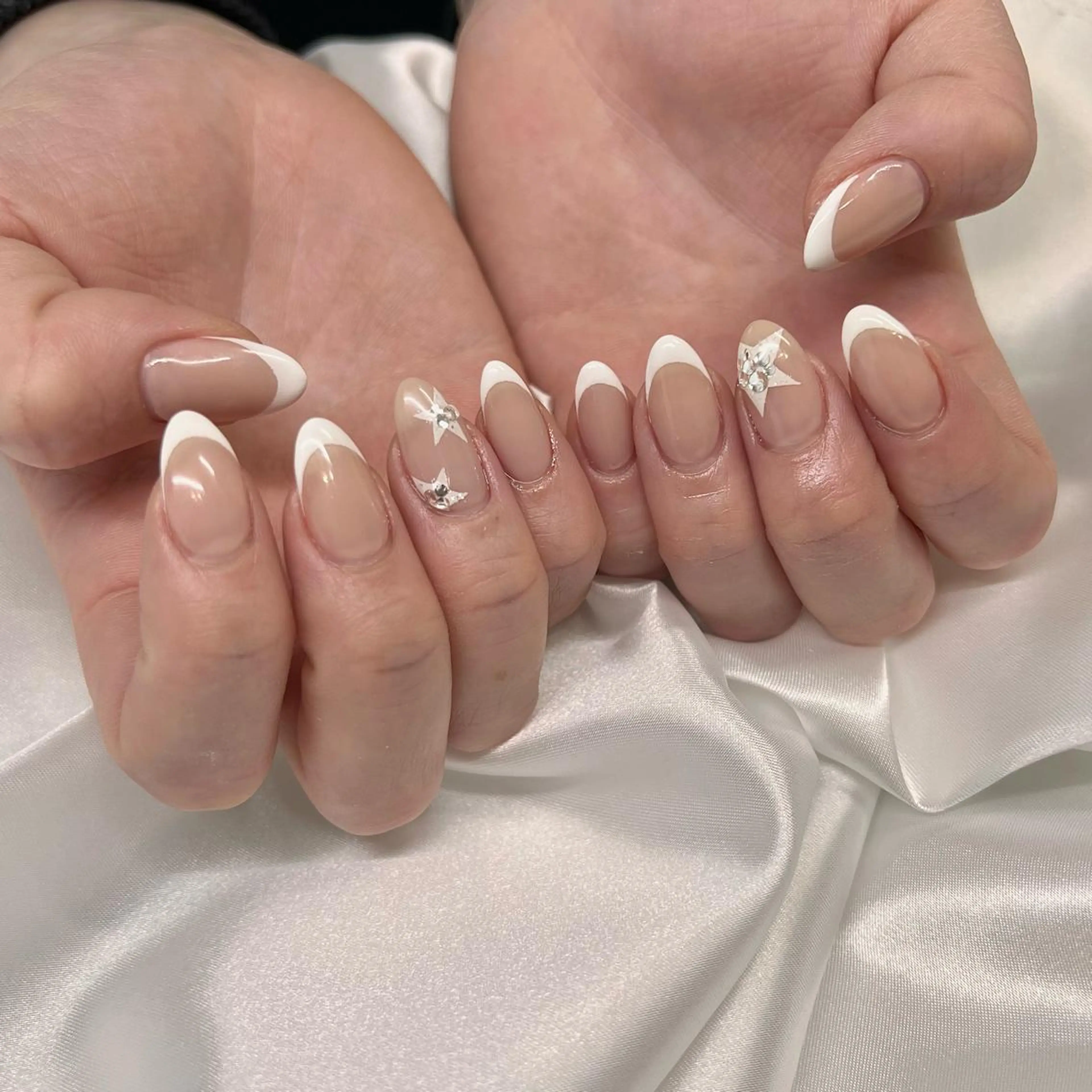 ミディアム ネイル マツエク・マツパ ハンドネイル REVIA_nail maiのネイルデザイン
