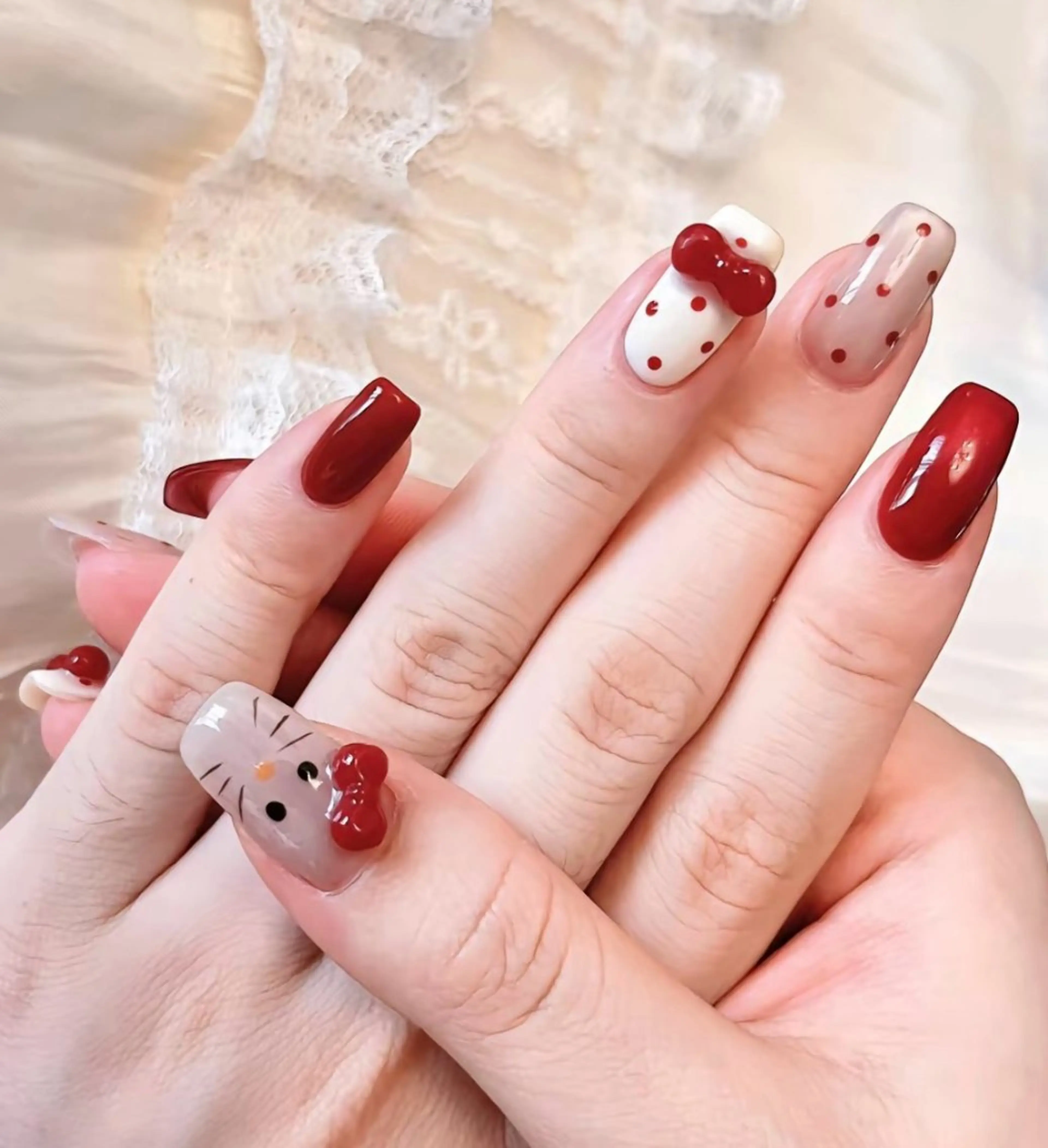 ネイル 💅パッマ ネイル AOIのマツエク・マツパデザイン