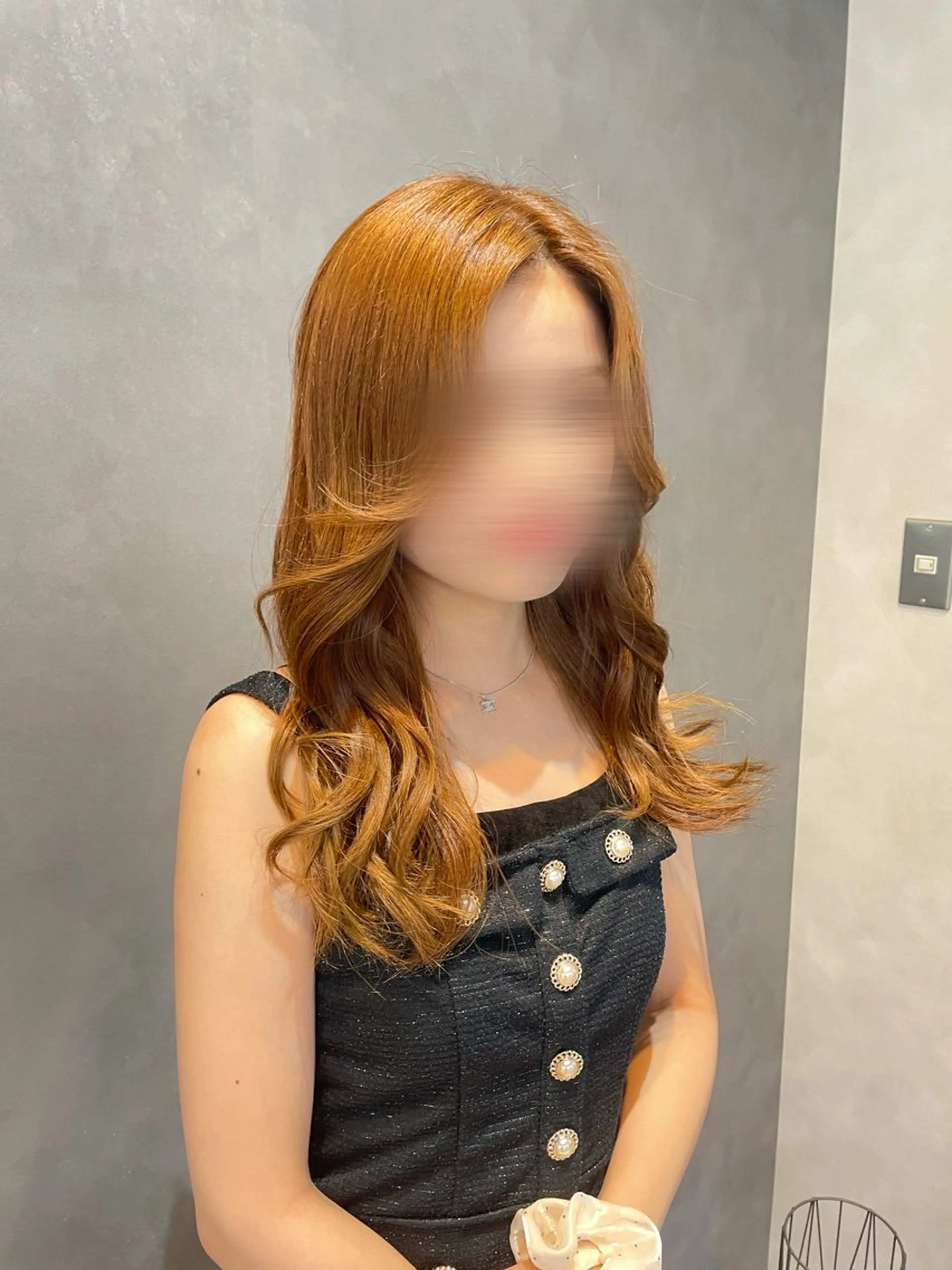 ロング カラー ハイトーンカラー ヘアカラー トリートメント mahiro /仙台のヘアスタイル