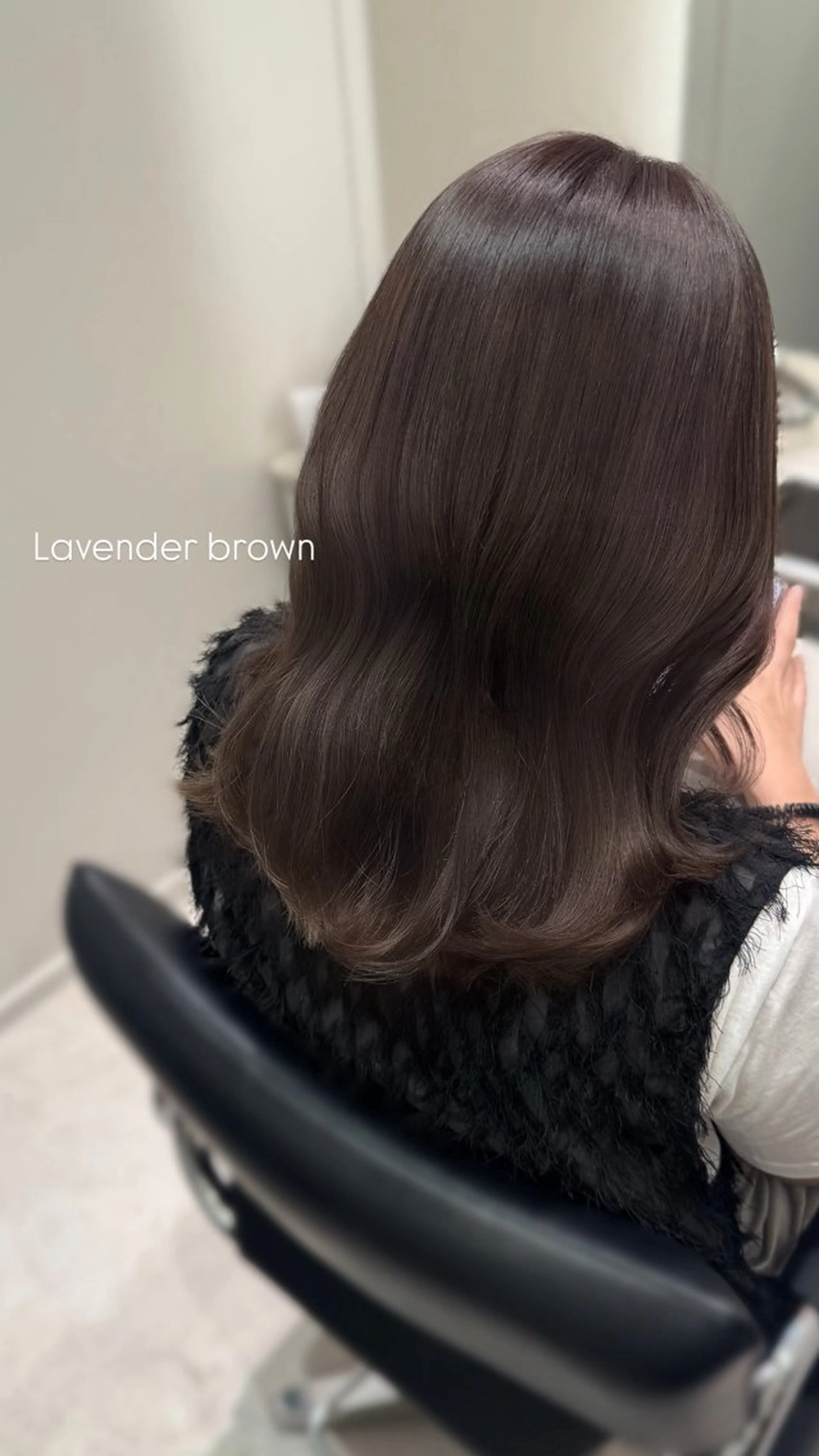 セミロング カラー カット ヘアカラー トリートメント レイヤー/髪質改善カ ラ-🤍津田奈々美‎のヘアスタイル