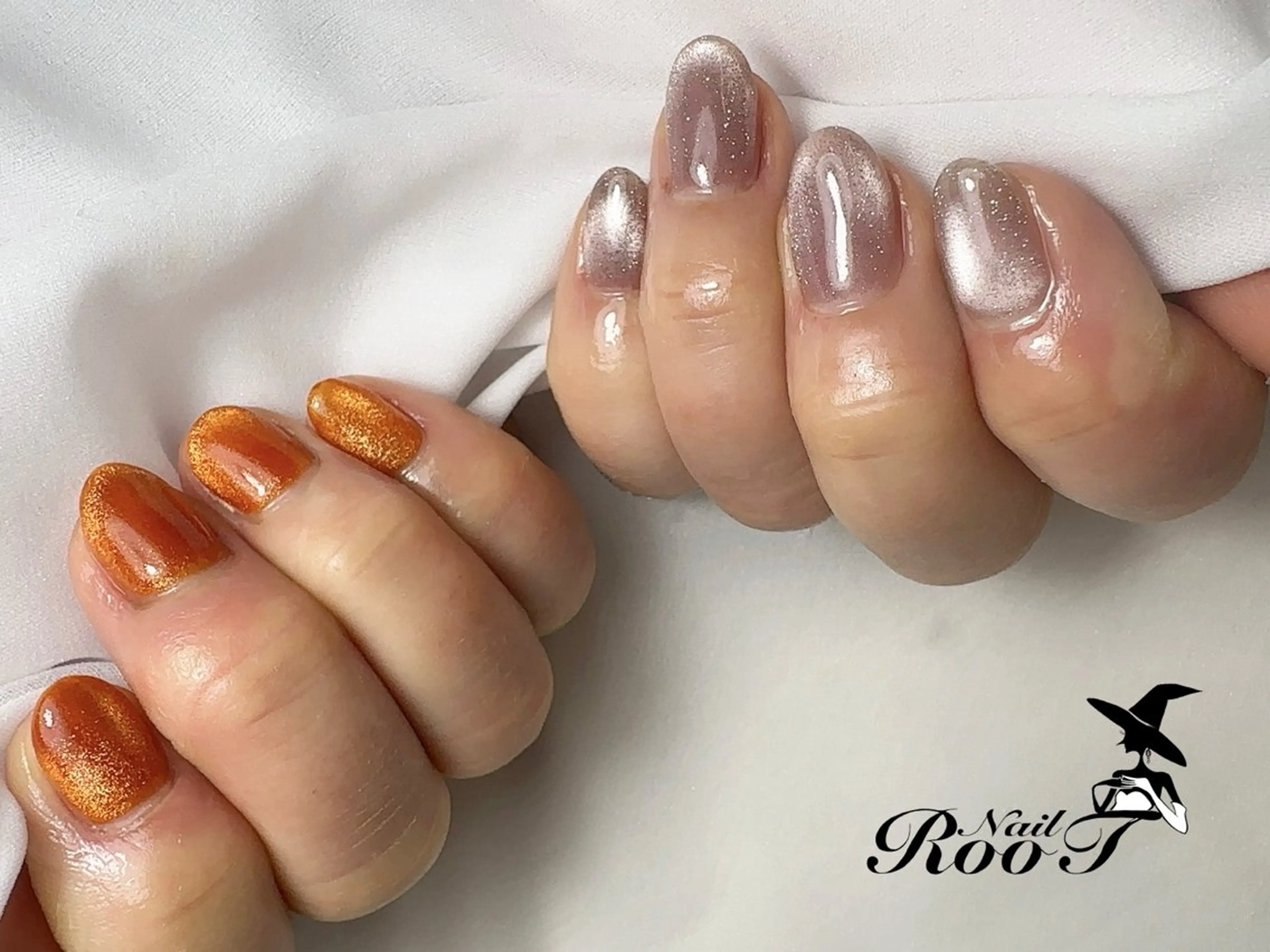 ネイル マグネットネイル ハンドネイル RooT Nailのネイルデザイン