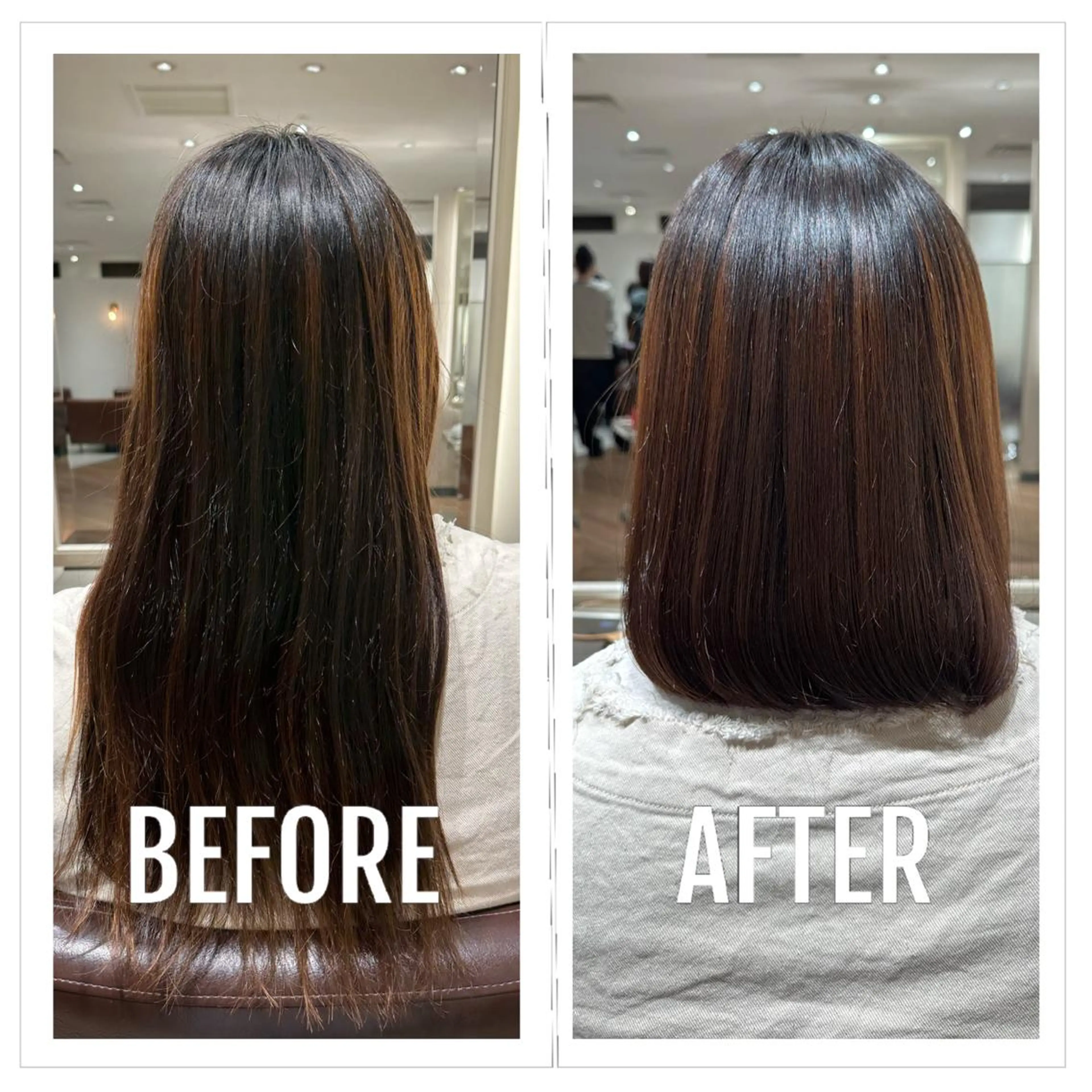 ミディアム カット ごとう さなのヘアスタイル