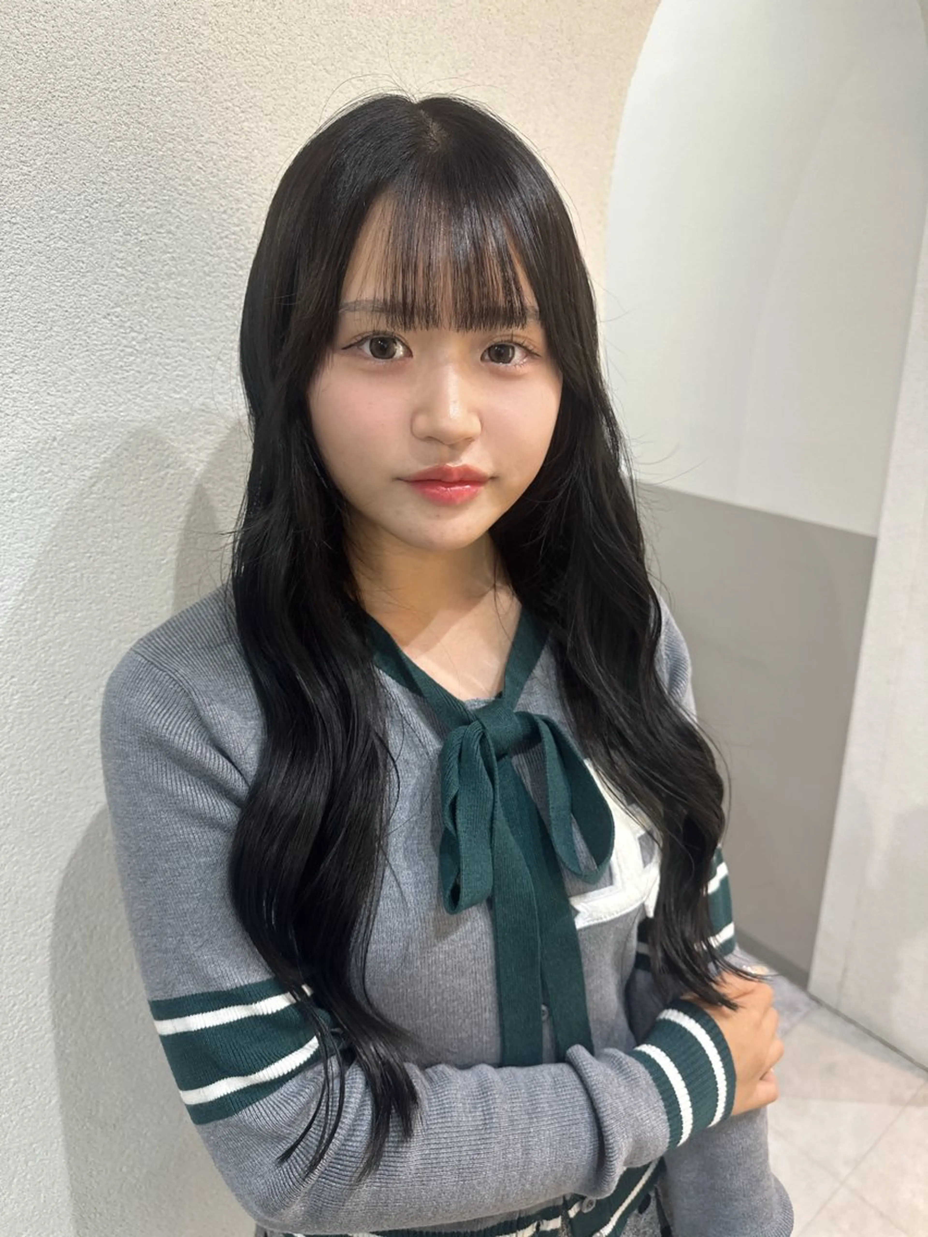 セミロング カラー カット ヘアカラー トリートメント 🪞個室サロン/韓国 艶髪/keito🪞のヘアスタイル