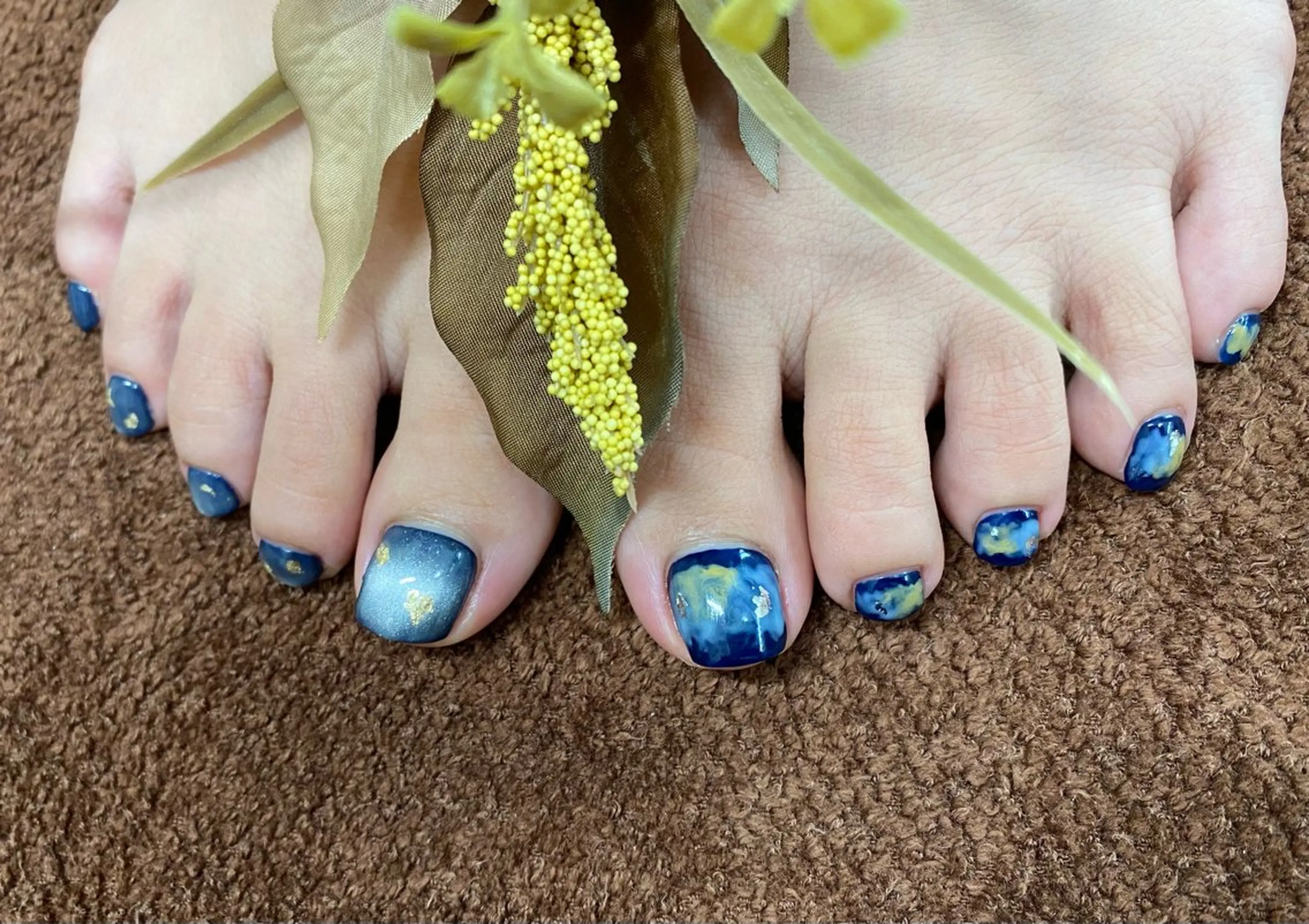 ネイル フットネイル Glanz  Nail aのネイルデザイン