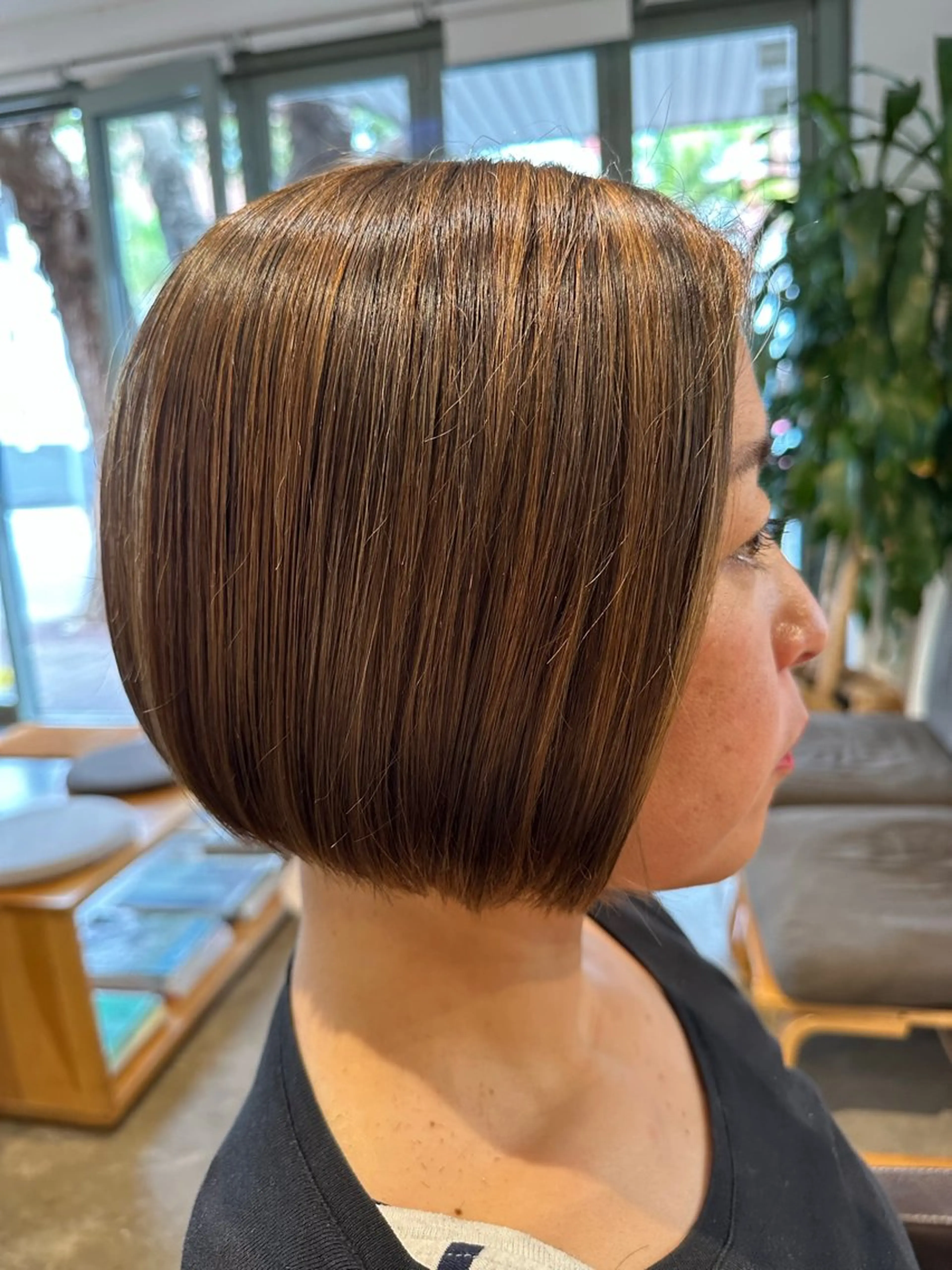 ショート カラー ヘアカラー トリートメント 海外ヘア/透明感カラ ー🍒nao.のヘアスタイル