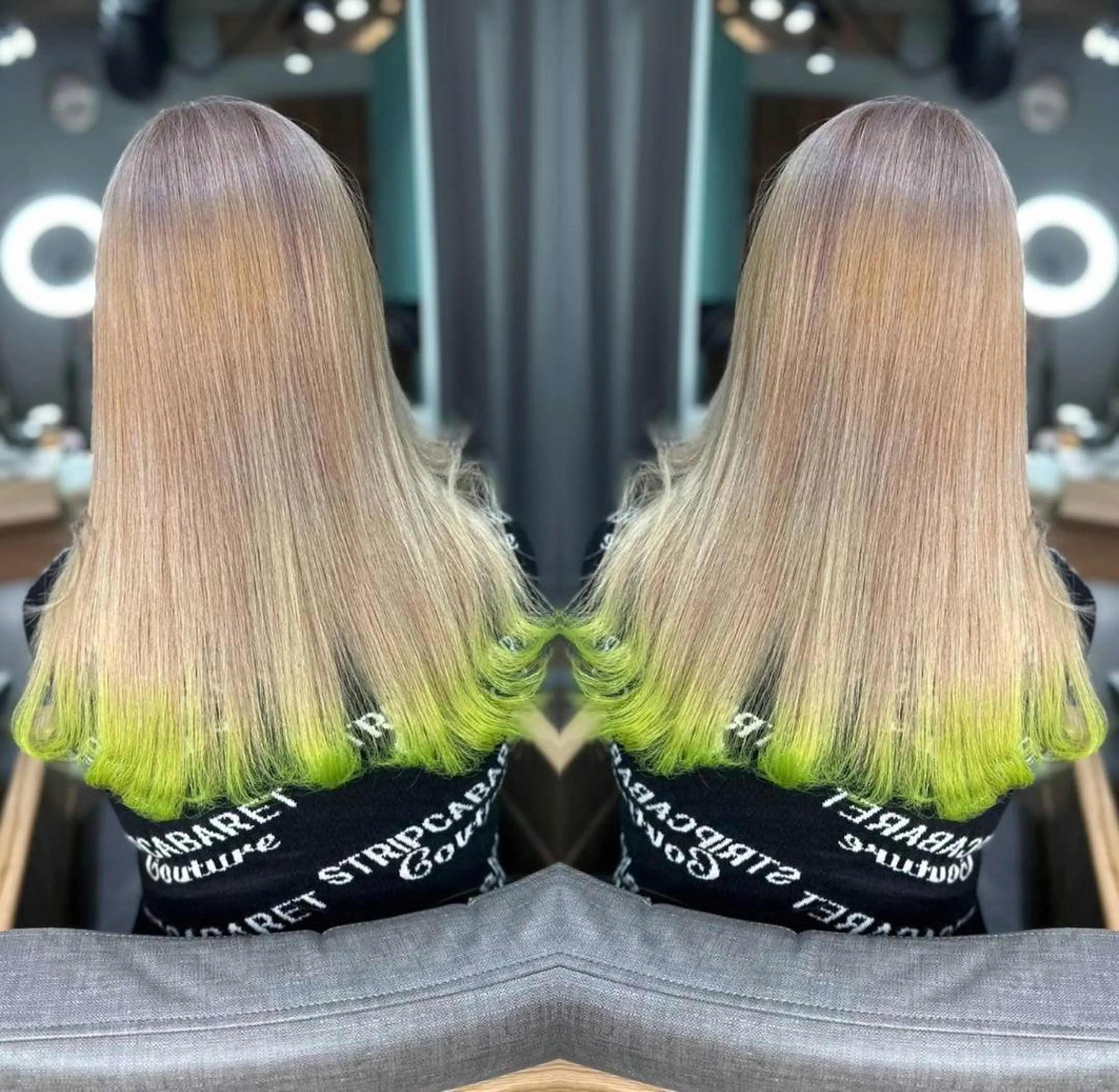 ミディアム カラー ヘアアレンジ メンズ 韓国特化🌿カラー❌ エクステ👩祐樹💚のヘアスタイル