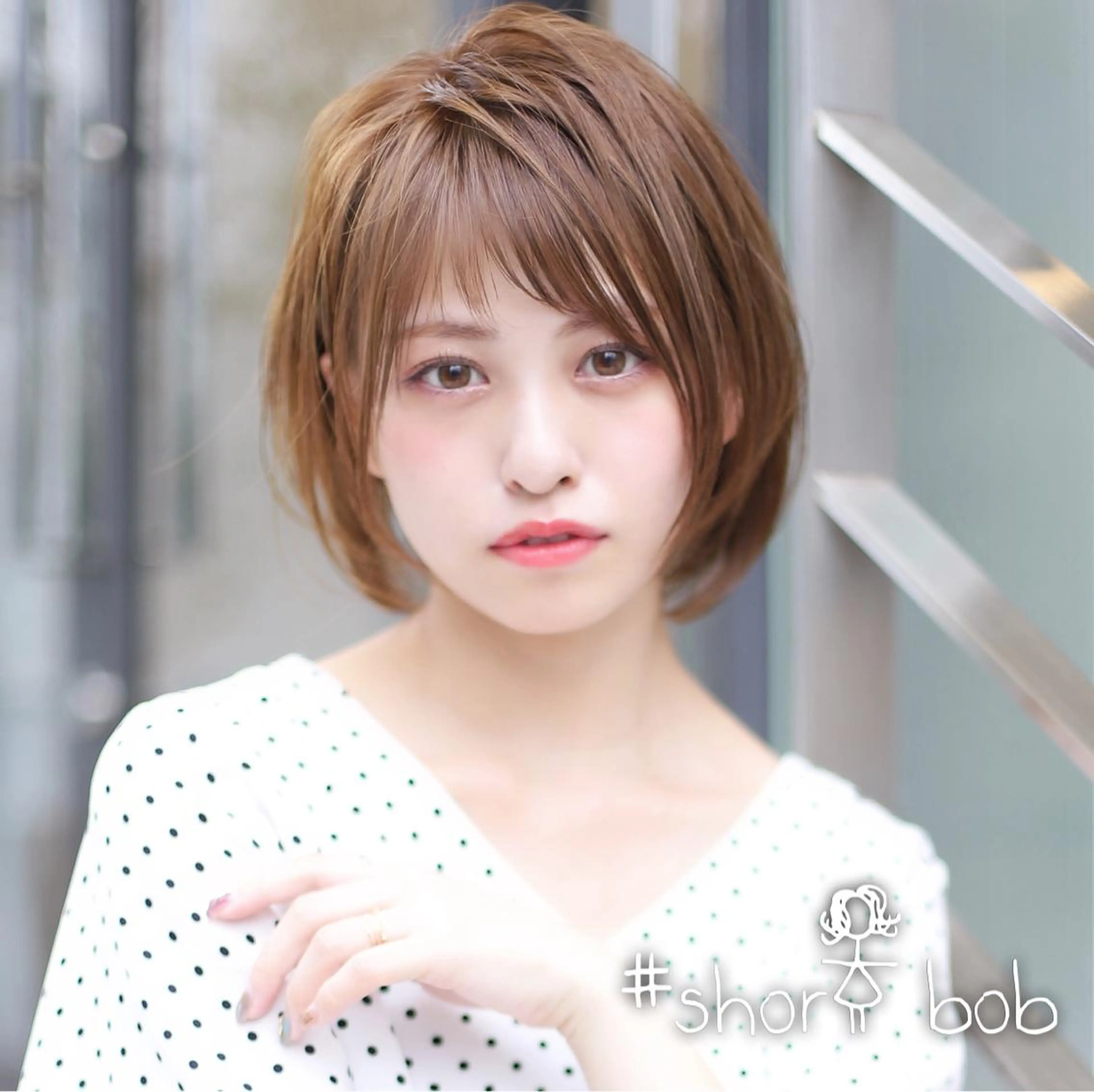 ショート くせ毛 顔周りカット 髪質改善 似合わせカット トリートメント カット ヘアカラー トリートメント 韓国レイヤー×透明感 髪質改善　武田涼のヘアスタイル
