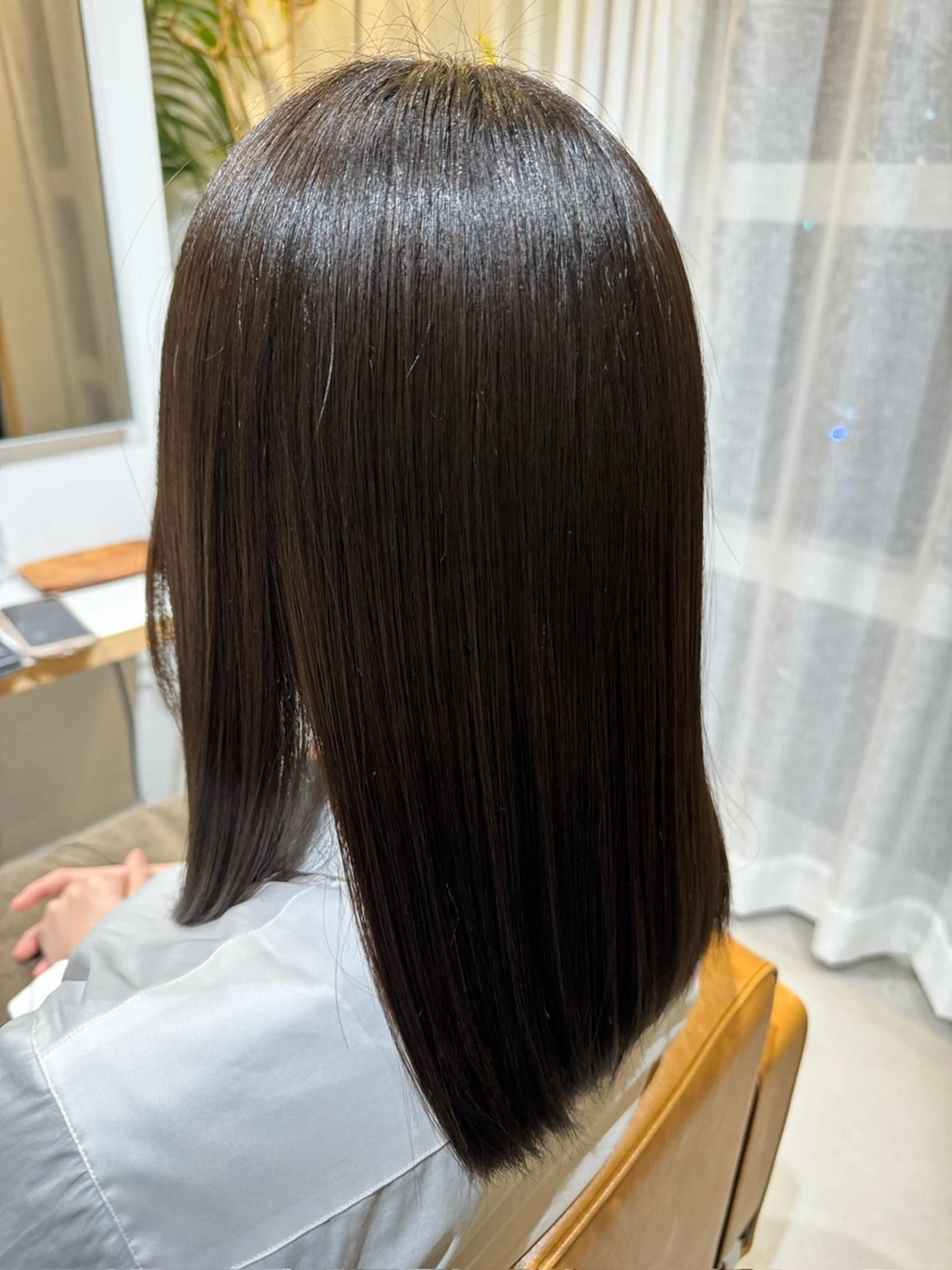 艶カラー➕カット➕Baseトリートメント🍓🍫の写真